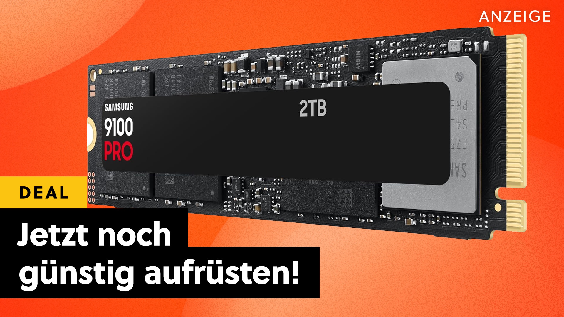 Flotte Gen5-SSD - Noch günstig: Die rasend schnelle Samsung 9100 Pro SSD mit 2TB bei Amazon zum Bestpreis [Anzeige]