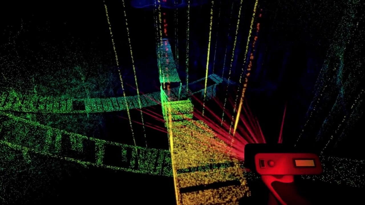 Scanner Sombre Trailer Mysteriöse Höhlenerkundung mit Scanner im