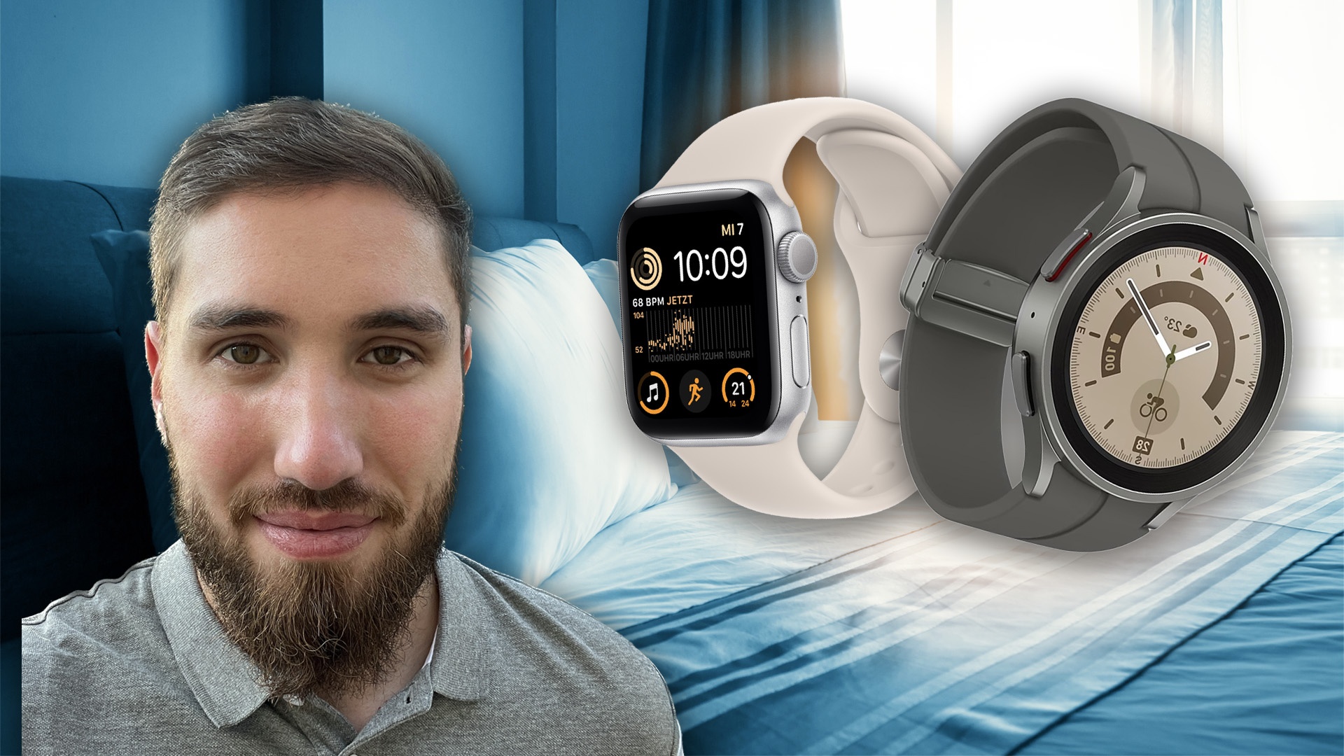 Die Samsung und Apple Watch haben 60 Tage meinen Schlaf kontrolliert - Ein Schlafforscher tauschte meine Sorgen gegen neue Bedenken aus