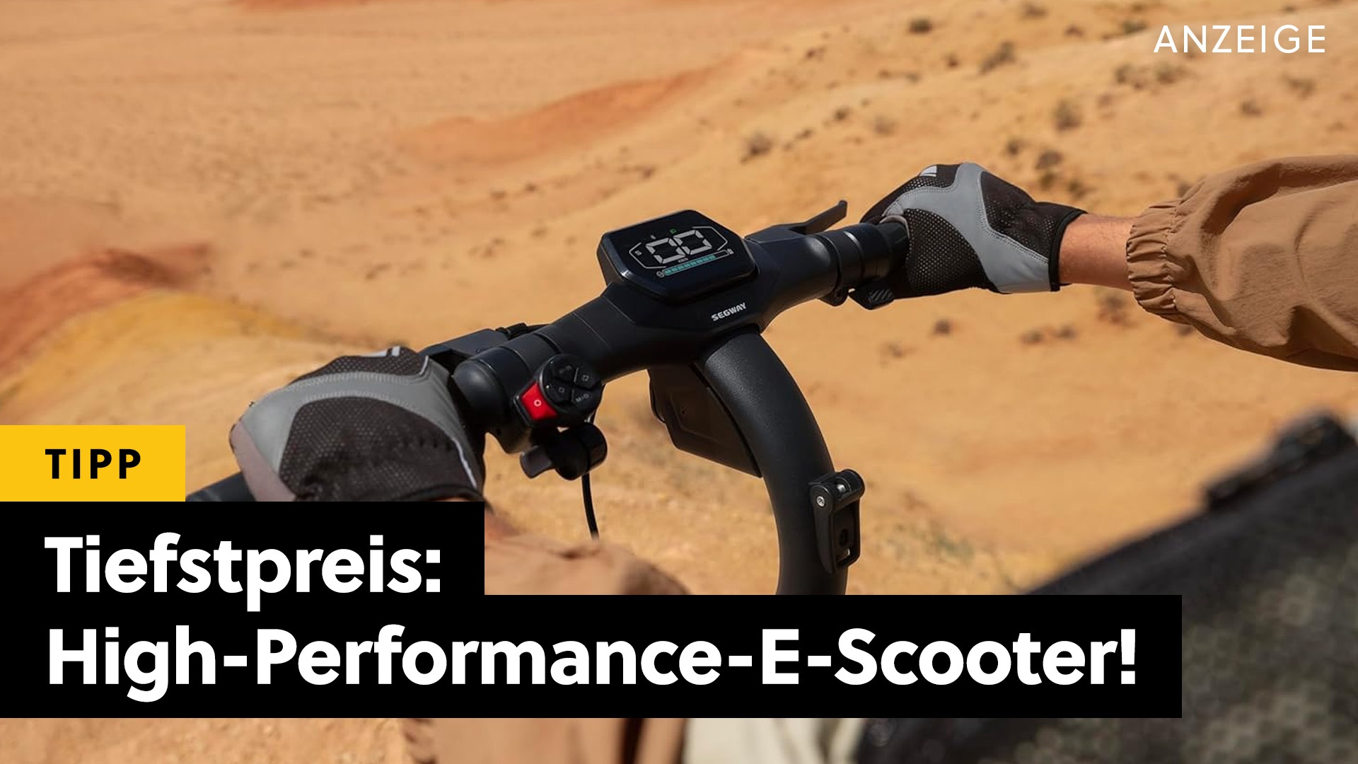 Deals: Mit Straßenzulassung - E-Scooter mit 70km Reichweite, 25% Steigung und 120kg Tragkraft! [Anzeige]
