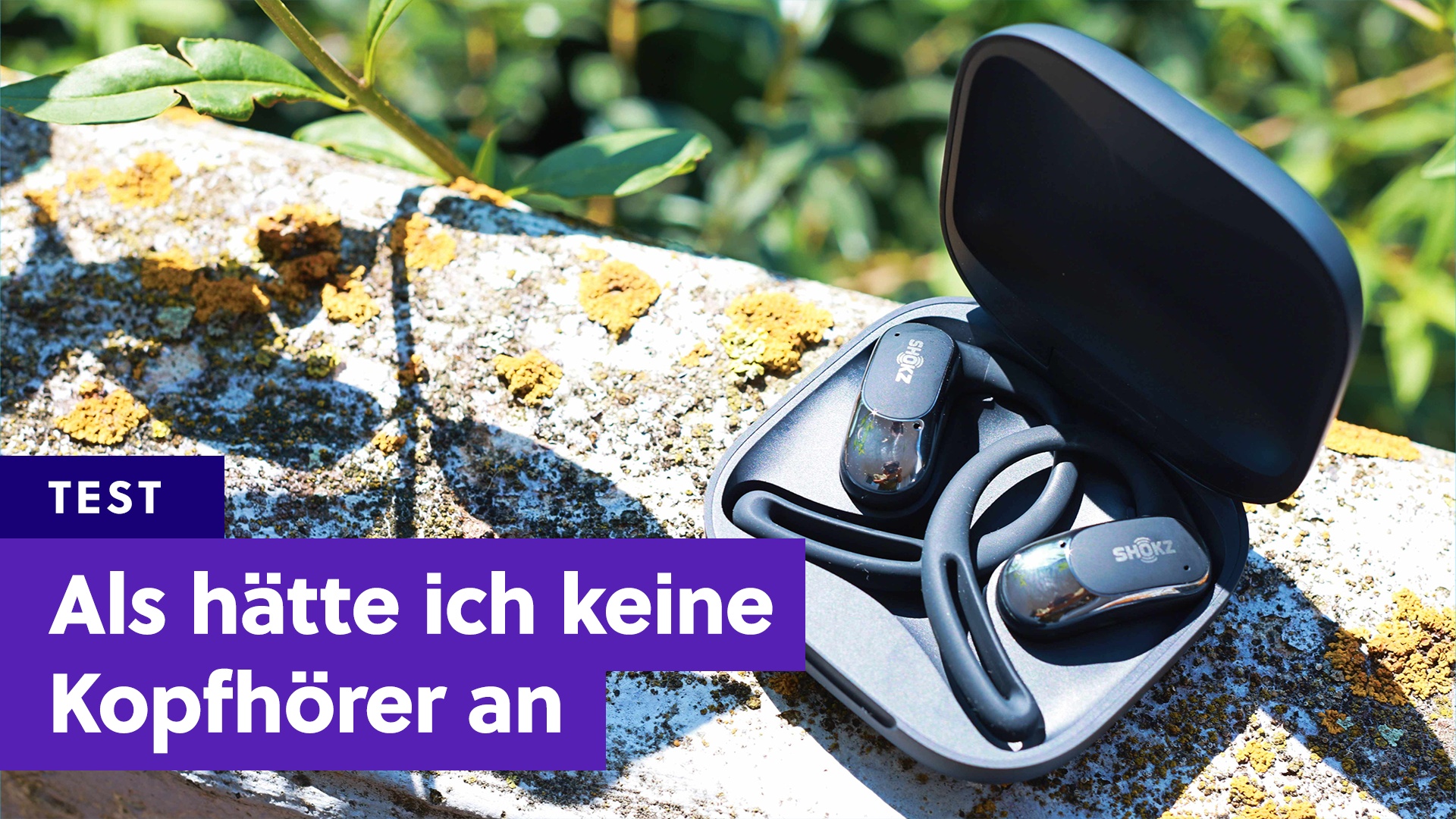 Ich habe 10 In-Ears zu Hause und trotzdem greife ich fast immer zu den Shokz OpenFit Air - aus einem einfachen Grund