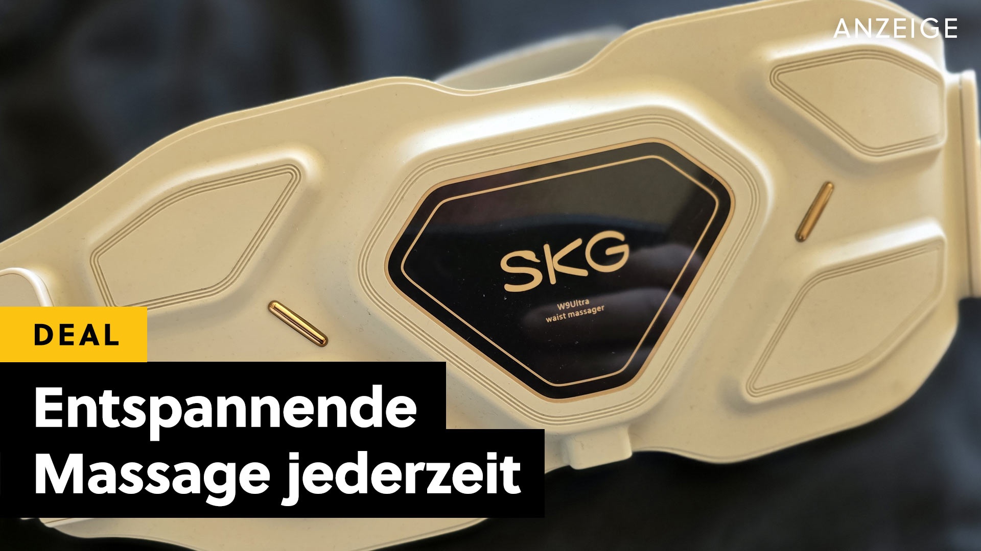Deals: SKG - Auf dieses kabellose Massagegerät will ich nie wieder verzichten! [Anzeige]