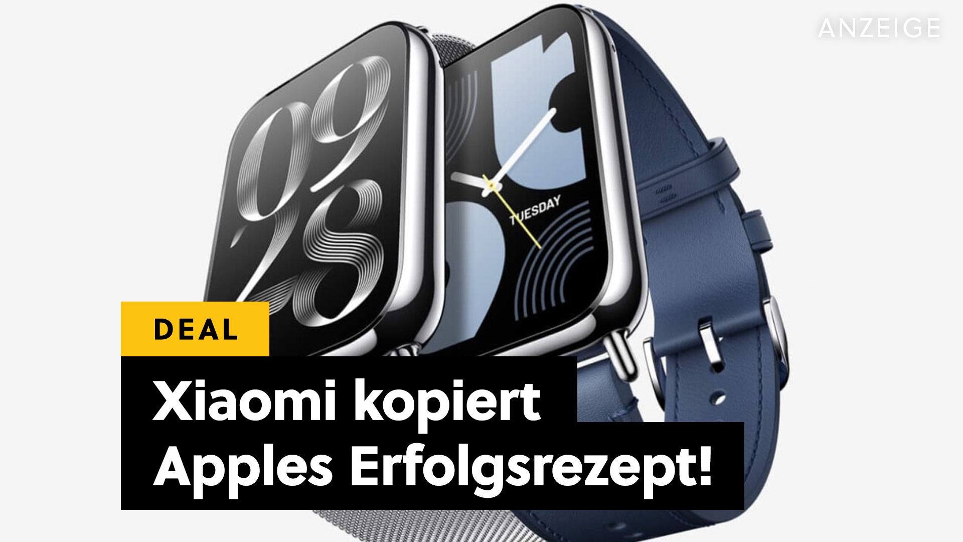 Deals: Smartwatch - Diese Smartwatch sieht aus wie die Apple Watch, sie kostet auch noch wenig! [Anzeige]