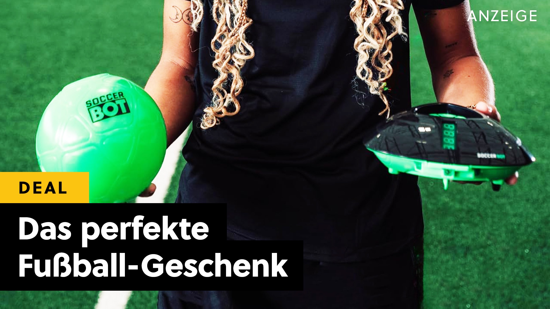 Fußball - Dieser Roboter ist der perfekte Trainingspartner [Anzeige]