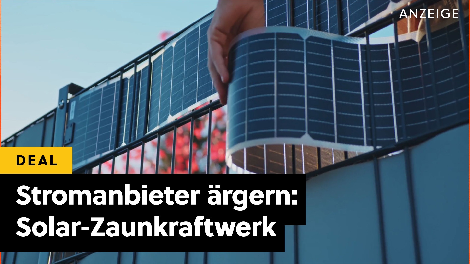 Kein Scherz! - Dein Zaun macht dich mit diesem praktischen Trick unabhängiger vom Stromanbieter [Anzeige]