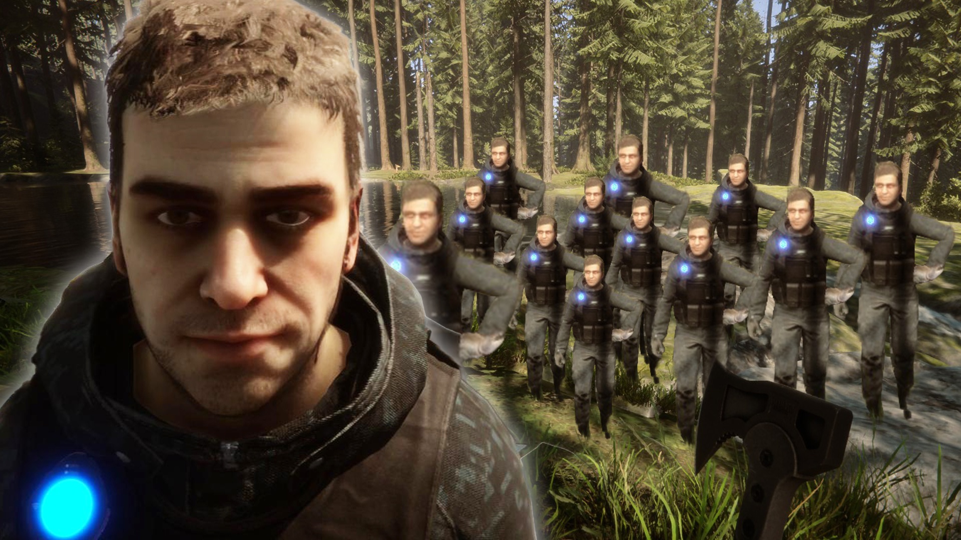 You can clone Kelvin and other NPCs in Sons of the Forest with