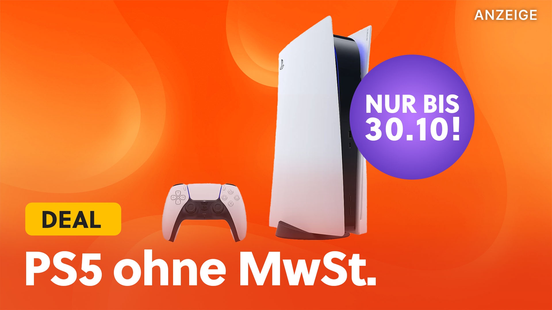 MwSt.Aktion bei MediaMarkt Die PS5 DiscEdition gibt’s im Angebot