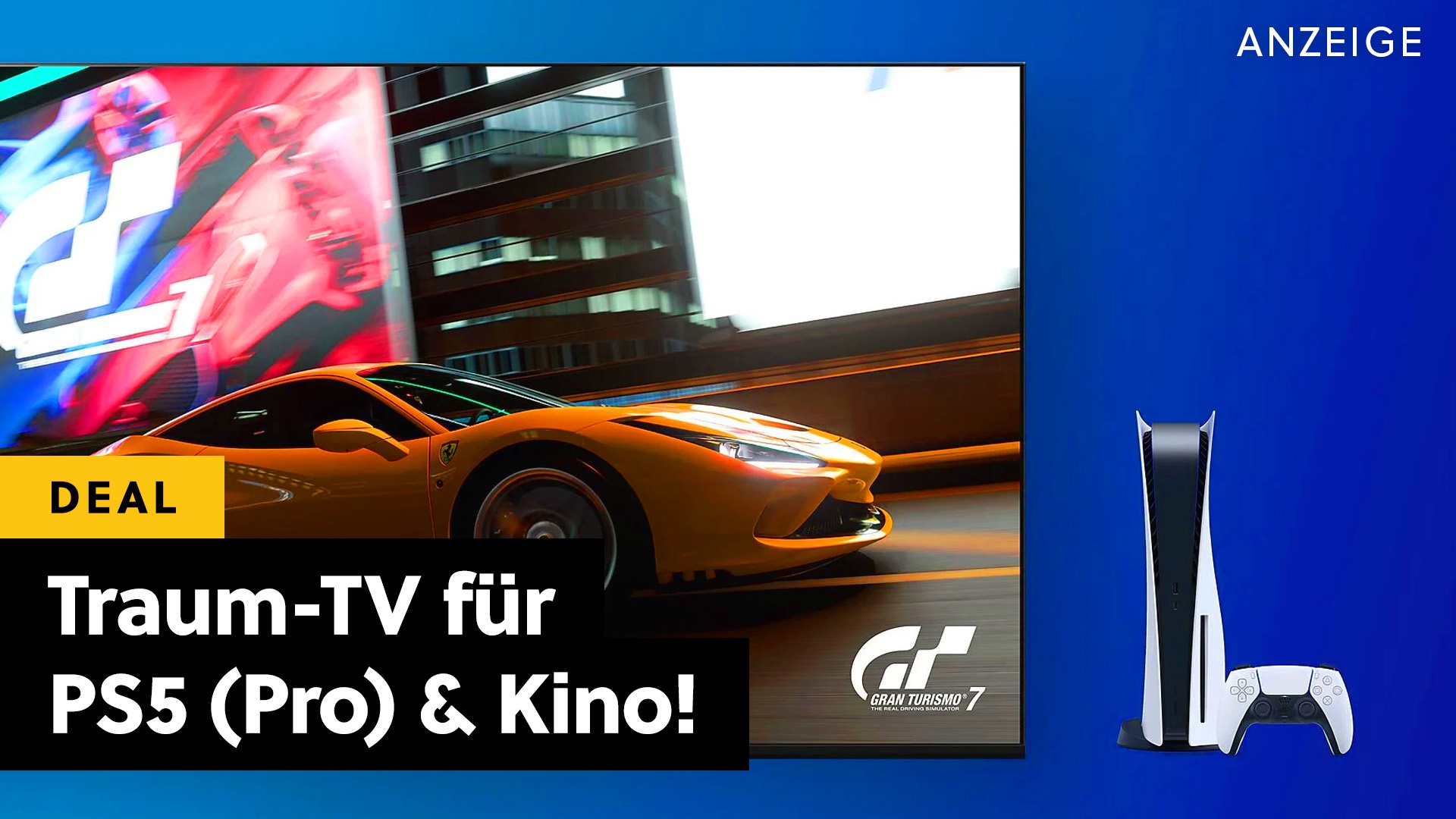 Jetzt zum Bestpreis: Einer der wohl besten 4K-TVs für PS5, PS5 Pro und Heimkino – MediaMarkt kommt dem Amazon Prime Day zuvor!