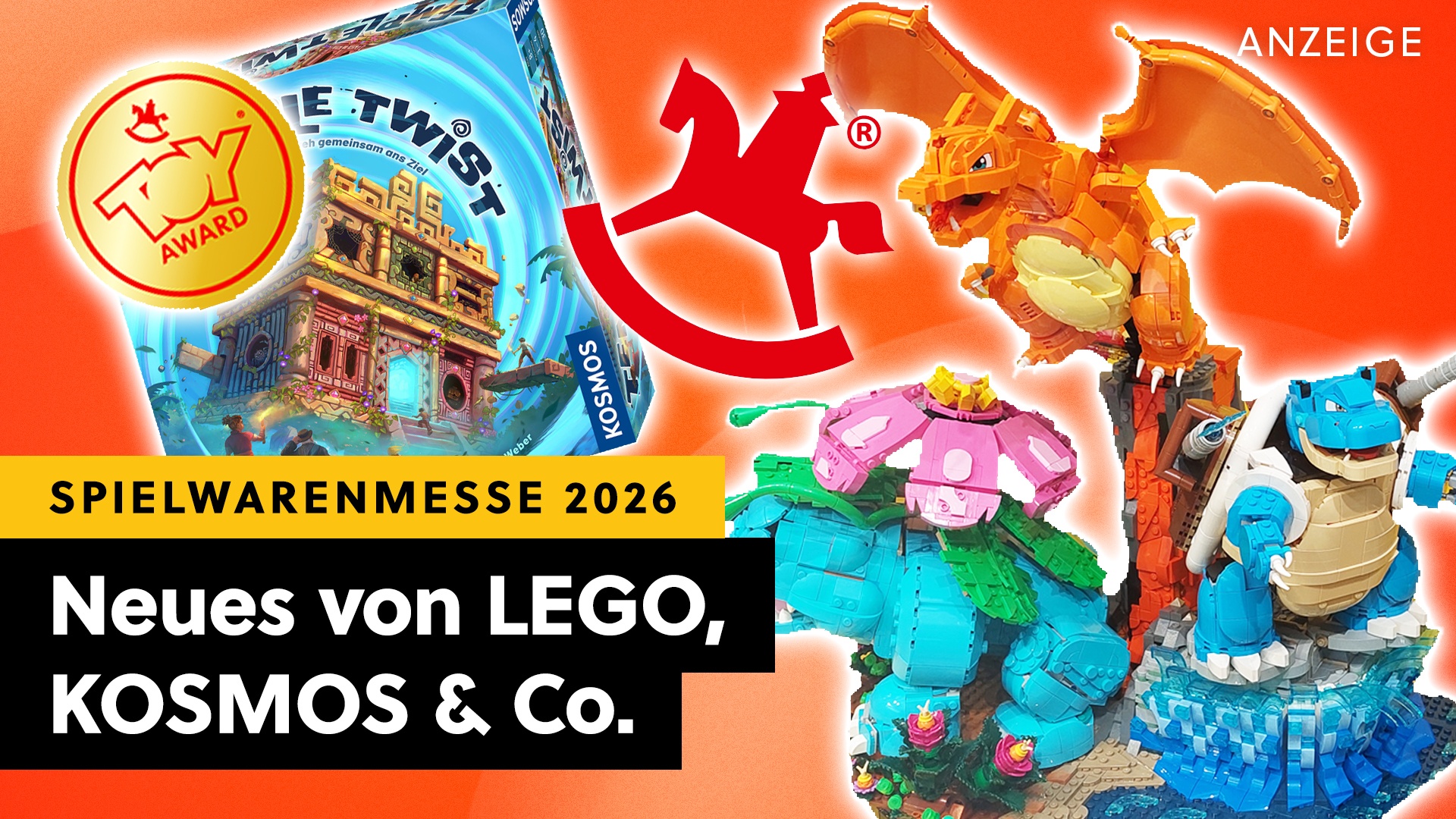 Deals: Spielwarenmesse 2026 - Von LEGO bis KOSMOS gibt es reichlich neues am Horizont [Anzeige]