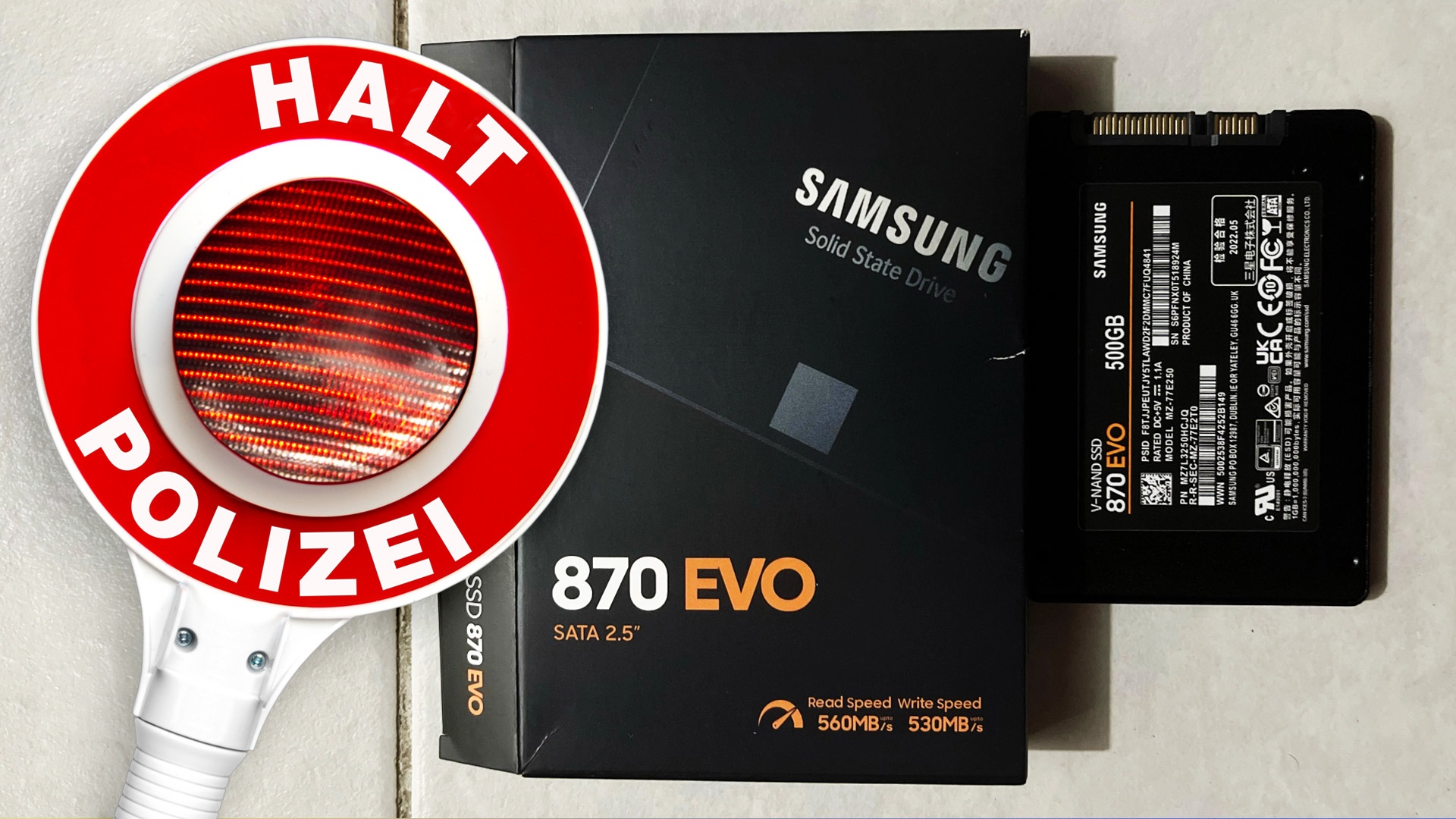 Reddit-Beitrag - Student kauft sich eine Samsung-SSD, die keine ist. Als er den Verkäufer auf den Betrug anspricht, droht der ihm mit der Polizei [Best of GameStar]