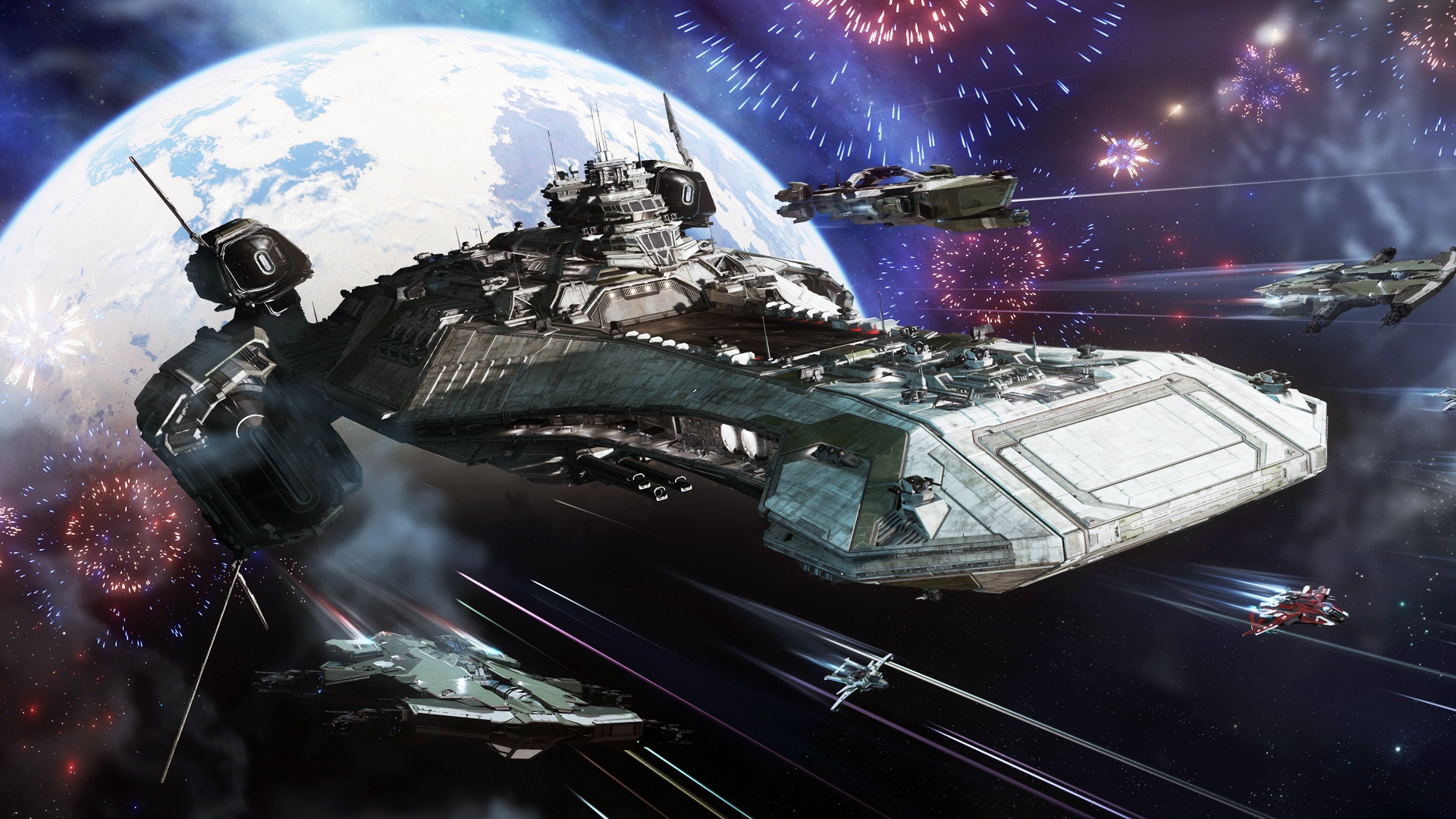 Star Citizen Bald Wieder Gratis, Neue Raumschiff-Marke Und Viel Sci-Fi ...