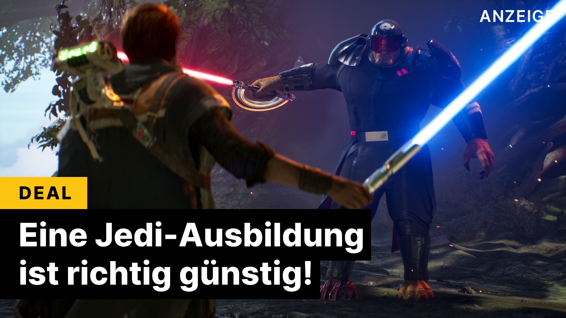 Star Wars: Knallharte Lichtschwert-Duelle bekomt ihr aktuell zu 1/5 des Preises!