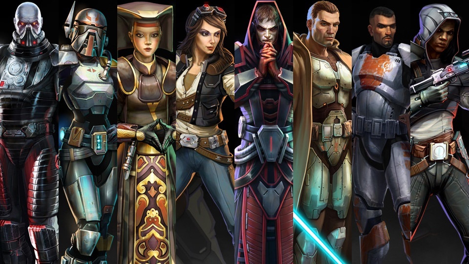 Star Wars The Old Republic Klassen Rassen Star Wars: The Old Republic - Videos: Alle Klassen 30 Minuten