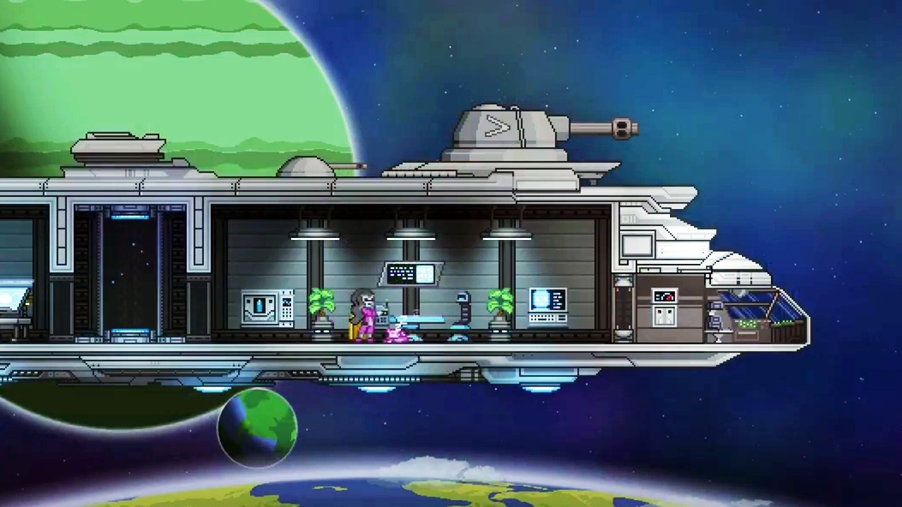 Starbound UpdateTrailer WeltallErkundung, Raumstationen & Mechs