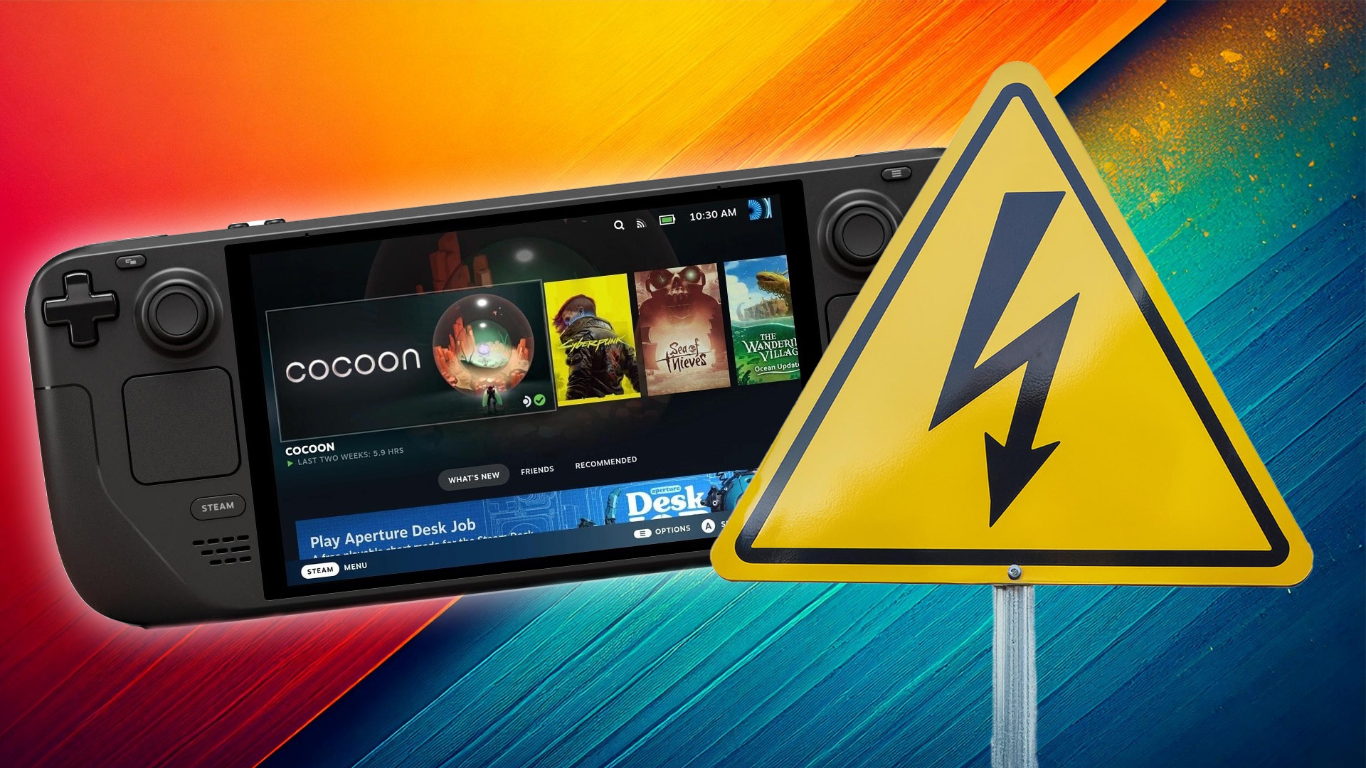 Spieler öffnet sein Steam Deck zum Entstauben und findet ein weitaus schlimmeres Problem