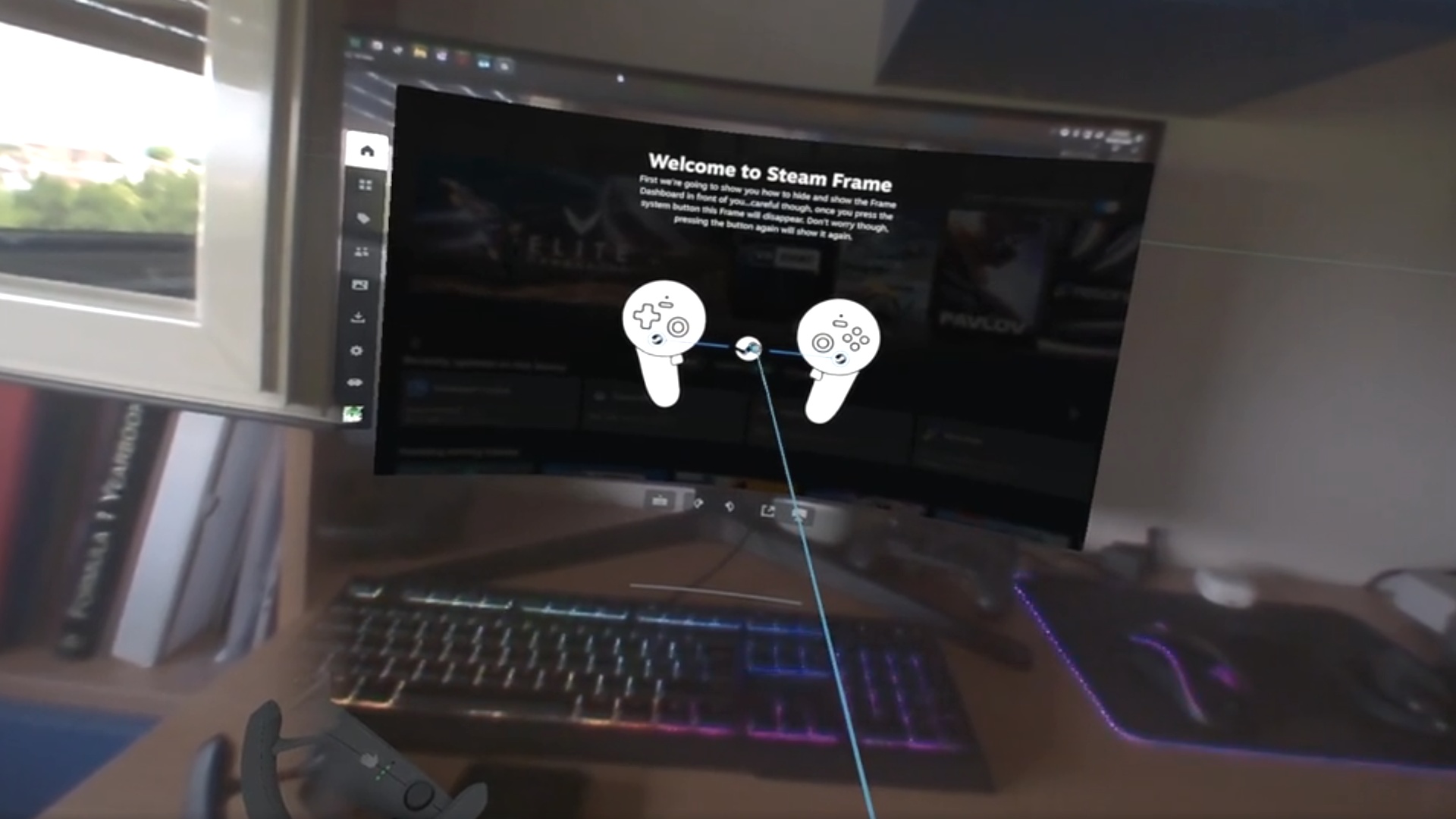 News: Steam Frame - Erster Blick auf Valves neue VR-Brille: Leak zeigt das Setup des Steam Frame