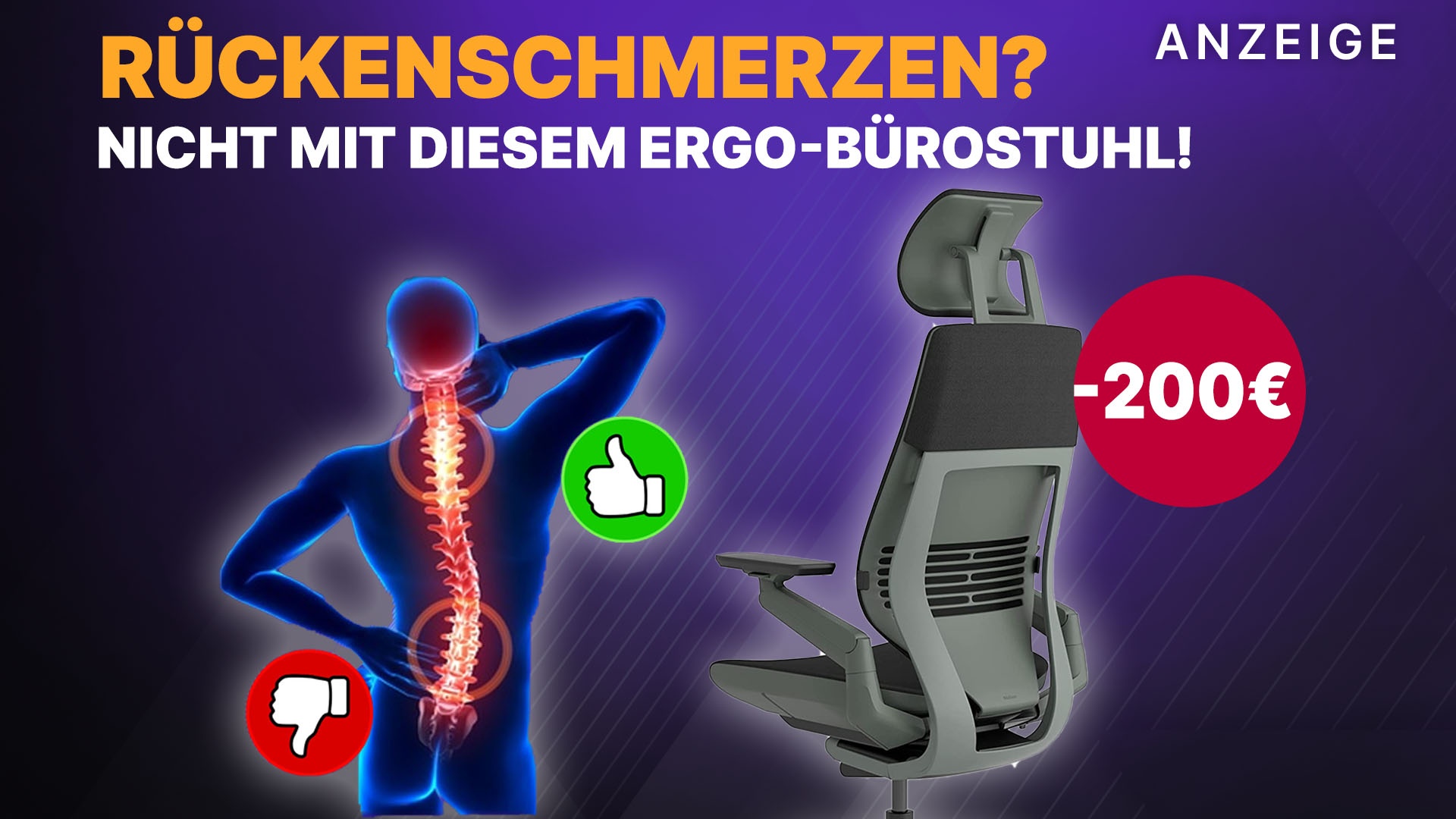 Rückenschmerzen Im Homeoffice? Der Ergonomische Bürostuhl Steelcase ...