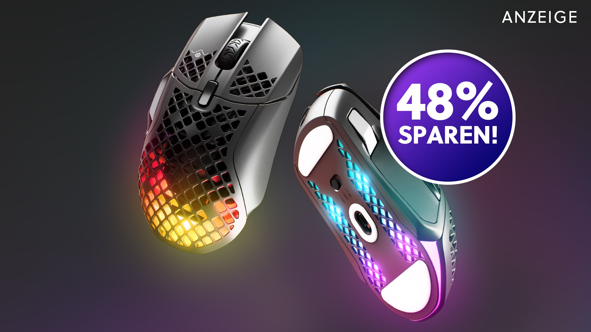 Deals: SteelSeries - Kabelloser Gaming-Maus-Geheimtipp jetzt zum halben Preis bei Amazon! [Anzeige]