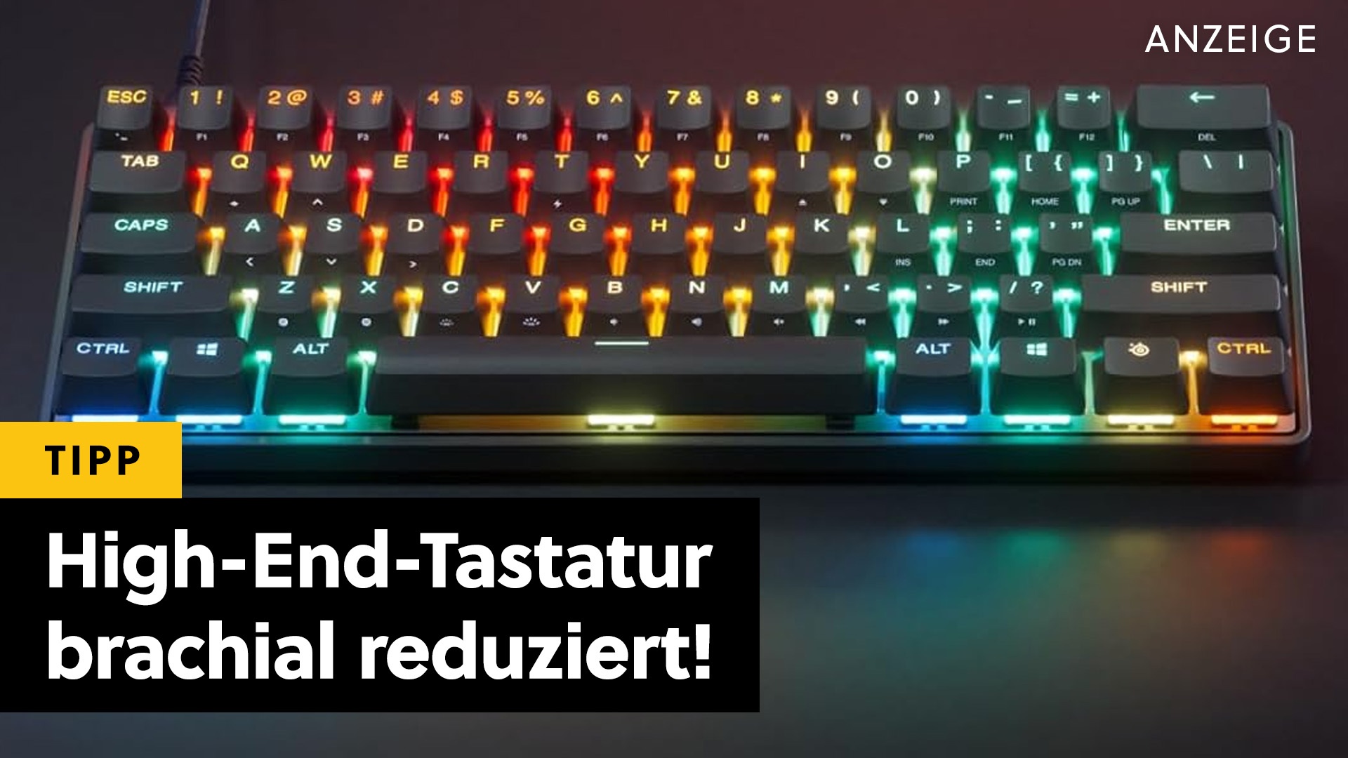 Deals: SteelSeries - Gaming-Keyboard-König mit Hall-Effekt lächerlich günstig bei Amazon! [Anzeige]