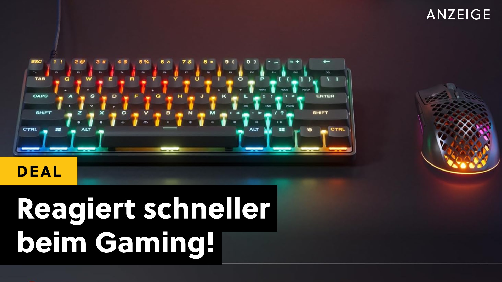 Power-Keyboard - Diese Gaming-Tastatur macht euch unschlagbar – und gerade kostet sie kaum noch was! [Anzeige]