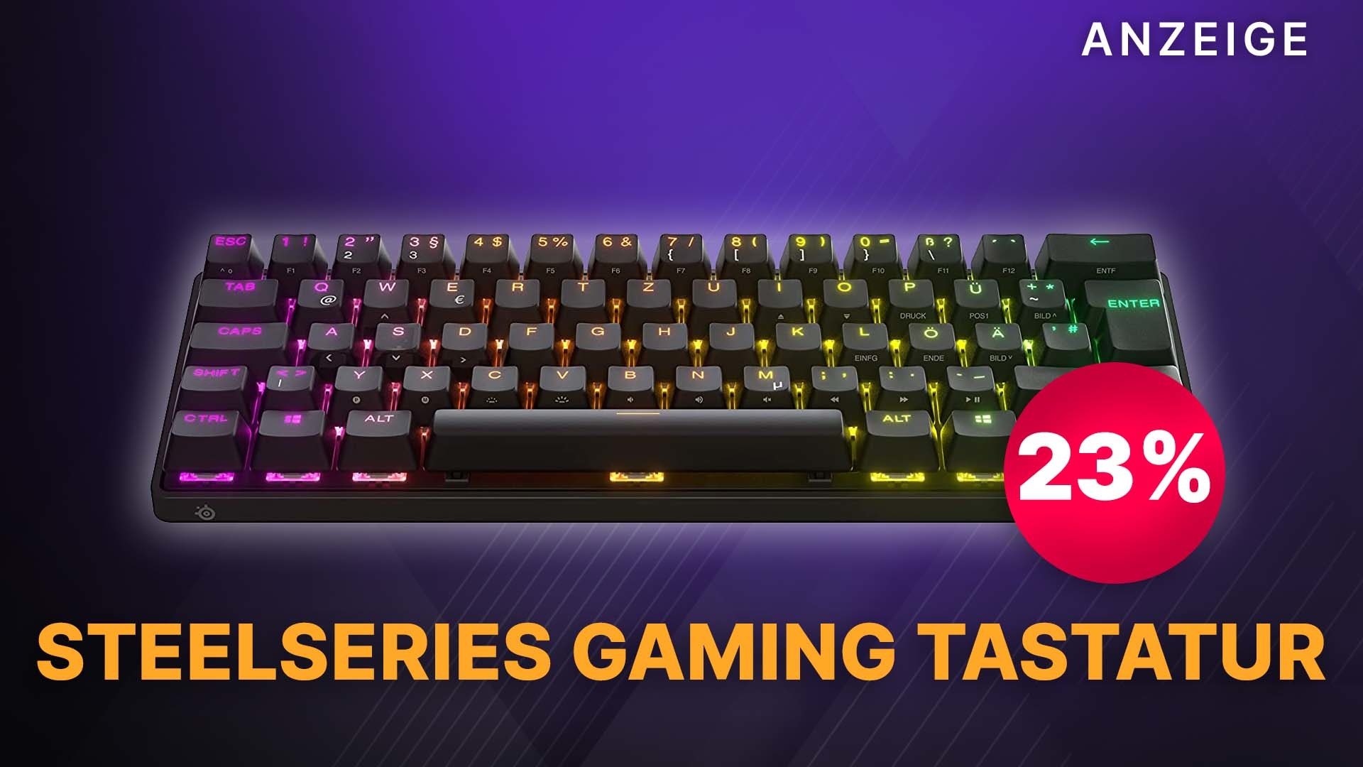 der jetzt Tastatur Pro Amazon Angebot SteelSeries Die Apex Gaming im schnellste Die Welt? Mini kabellose