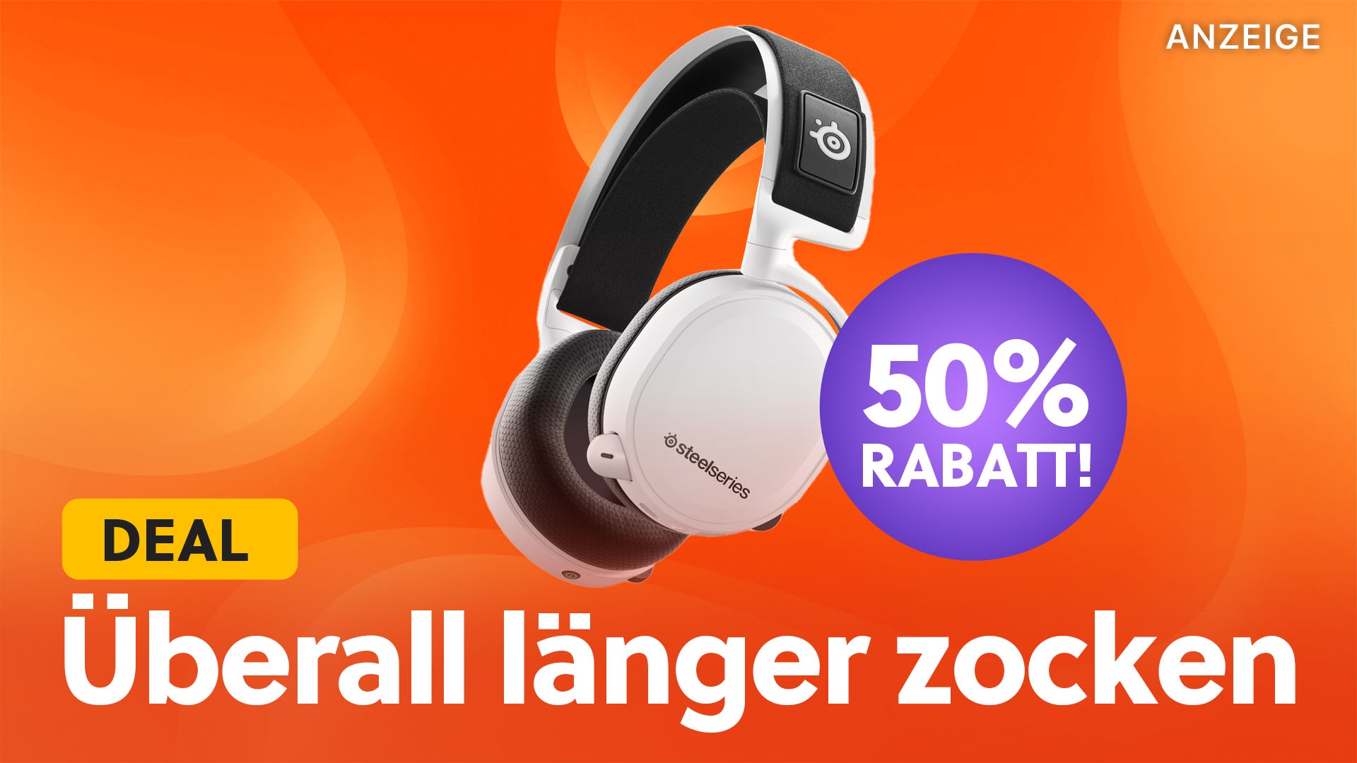 Preis halbiert: Dieses Wireless Gaming Headset mit 30 Stunden Akku kriegt ihr jetzt richtig günstig im Angebot