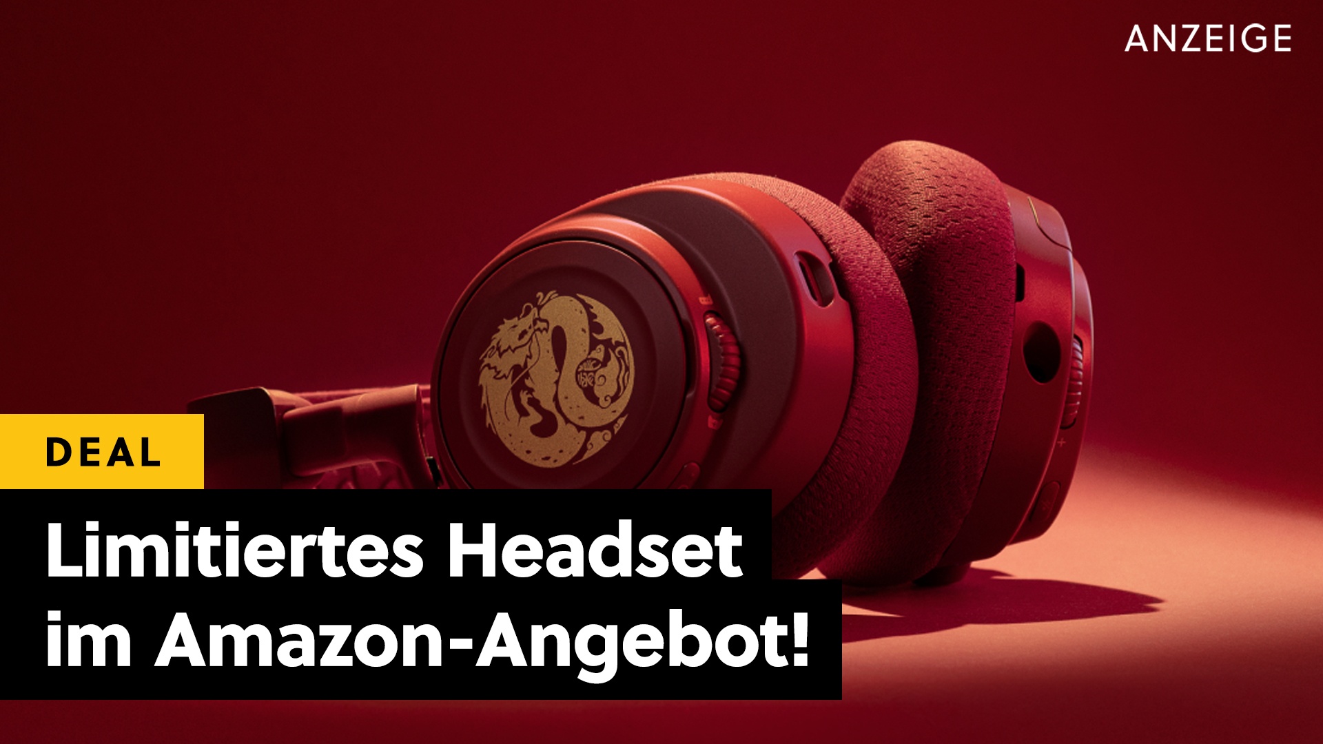 360° Surround-Sound, fast 40 Stunden Akku & limitiertes Design: Wunderschönes Wireless Gaming-Headset jetzt im Amazon-Angebot!