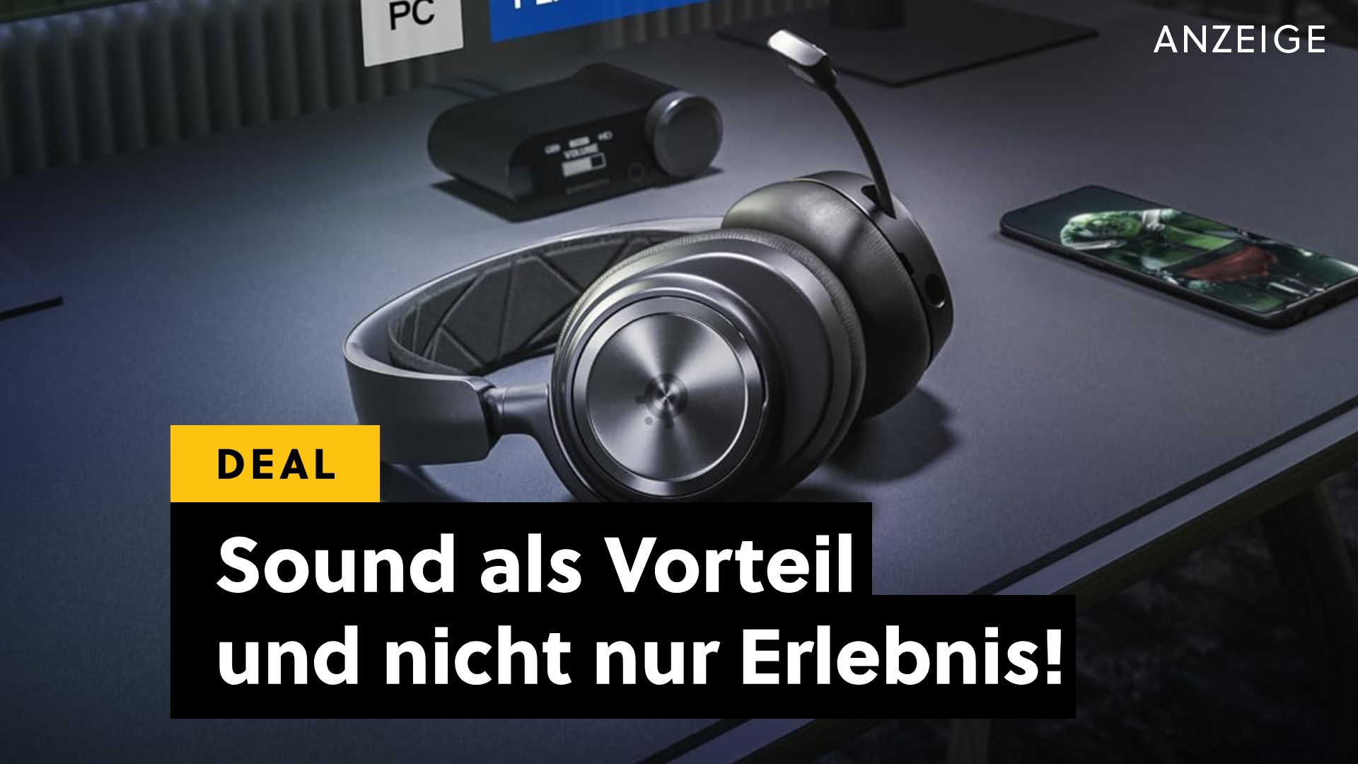 Deals: Kabelloses Gaming-Headset - Und dennoch geht euch nie der Strom aus? Wie das?! [Anzeige]