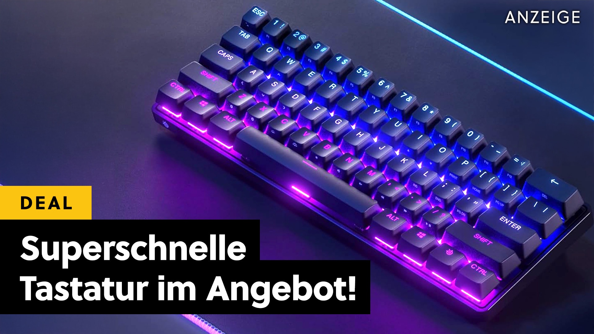 Eine der schnellsten und kompaktesten Gaming-Tastaturen ist auf Amazon drastisch reduziert!