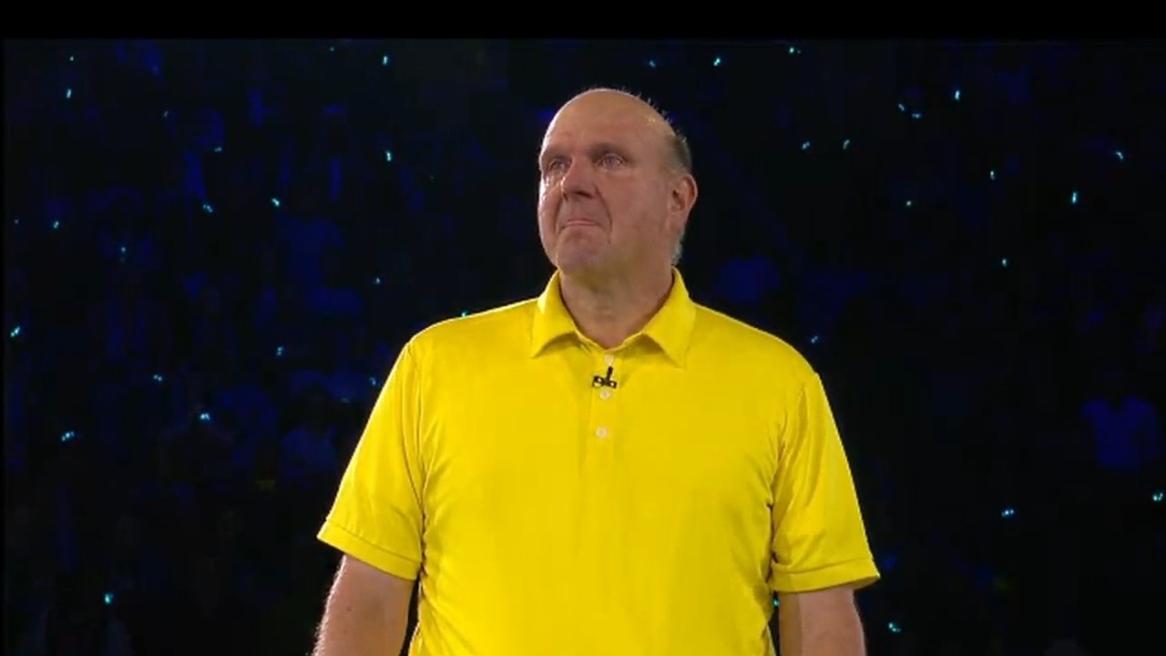 Letztes großes Meeting bei Microsoft Emotionaler Steve Ballmer