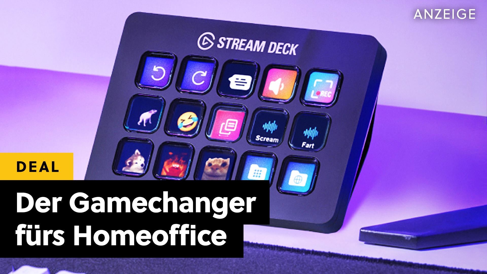 Deals: Stream Deck  - Dieses Angebot ist ein Muss fürs Home Office [Anzeige]