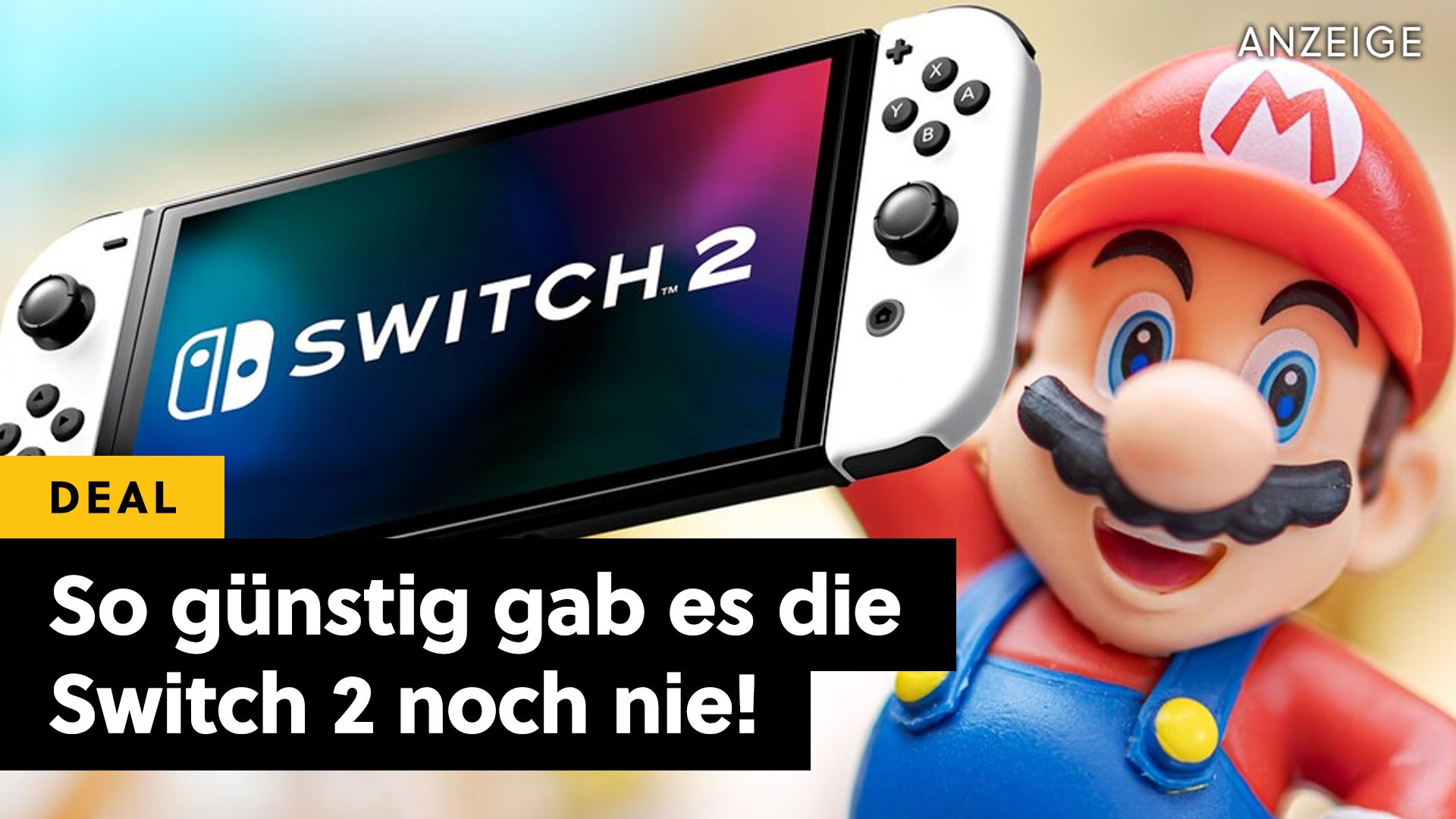 Deals: Nintendo Switch 2 - Die Konsole gibt es so günstig wie noch nie! [Anzeige]