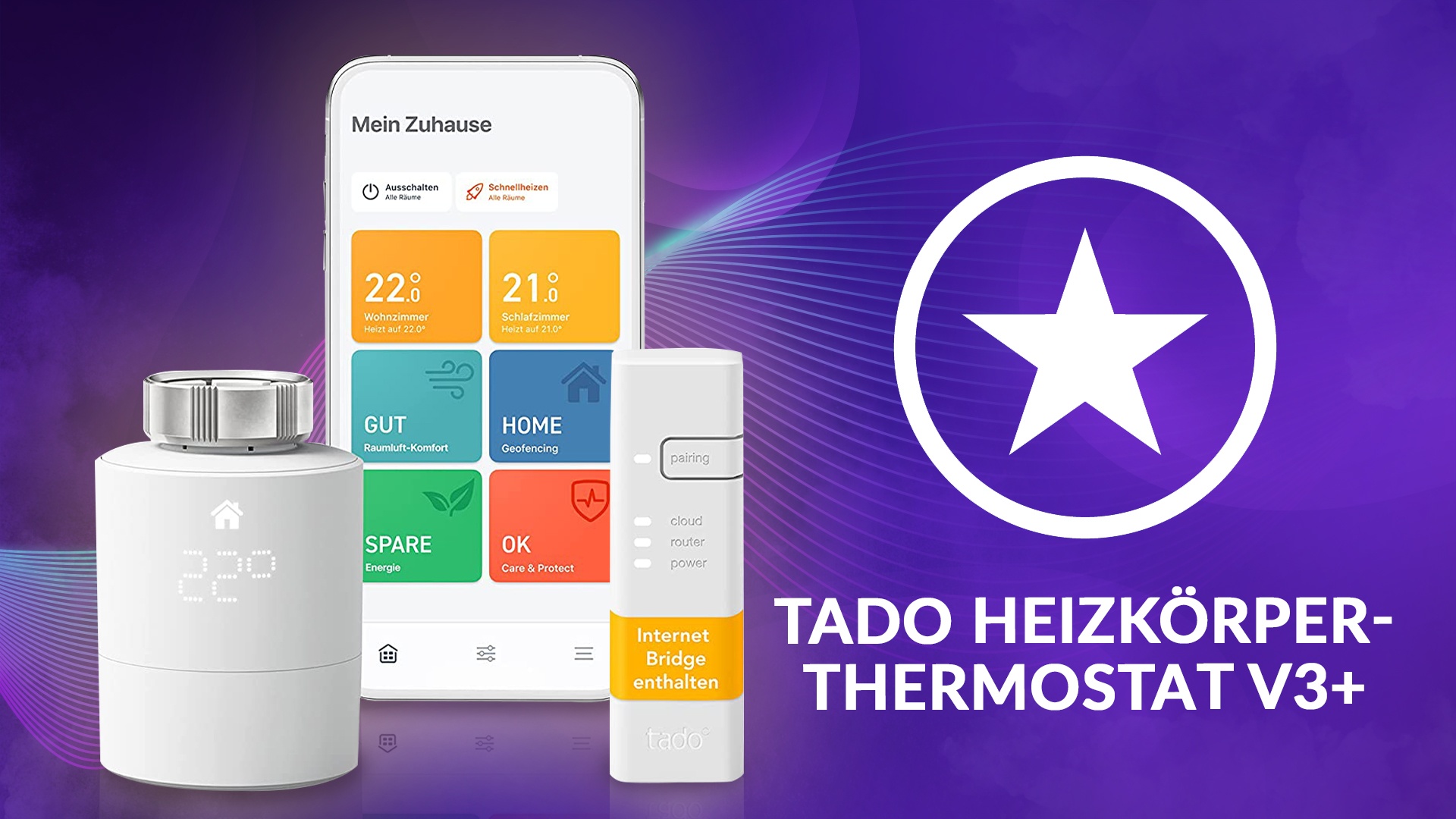 Elektronisches Heizkörperthermostat im Test: Energie sparen mit Tado