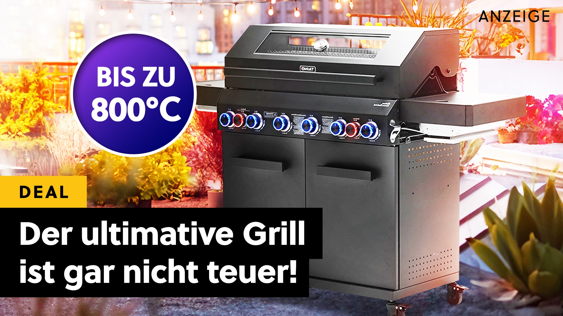 Ein Gasgrill, der sich „von“ schreibt: Mein Geheimtipp bietet einmalige Preis-Leistung – und ist nur halb so teuer wie Weber-Grills!