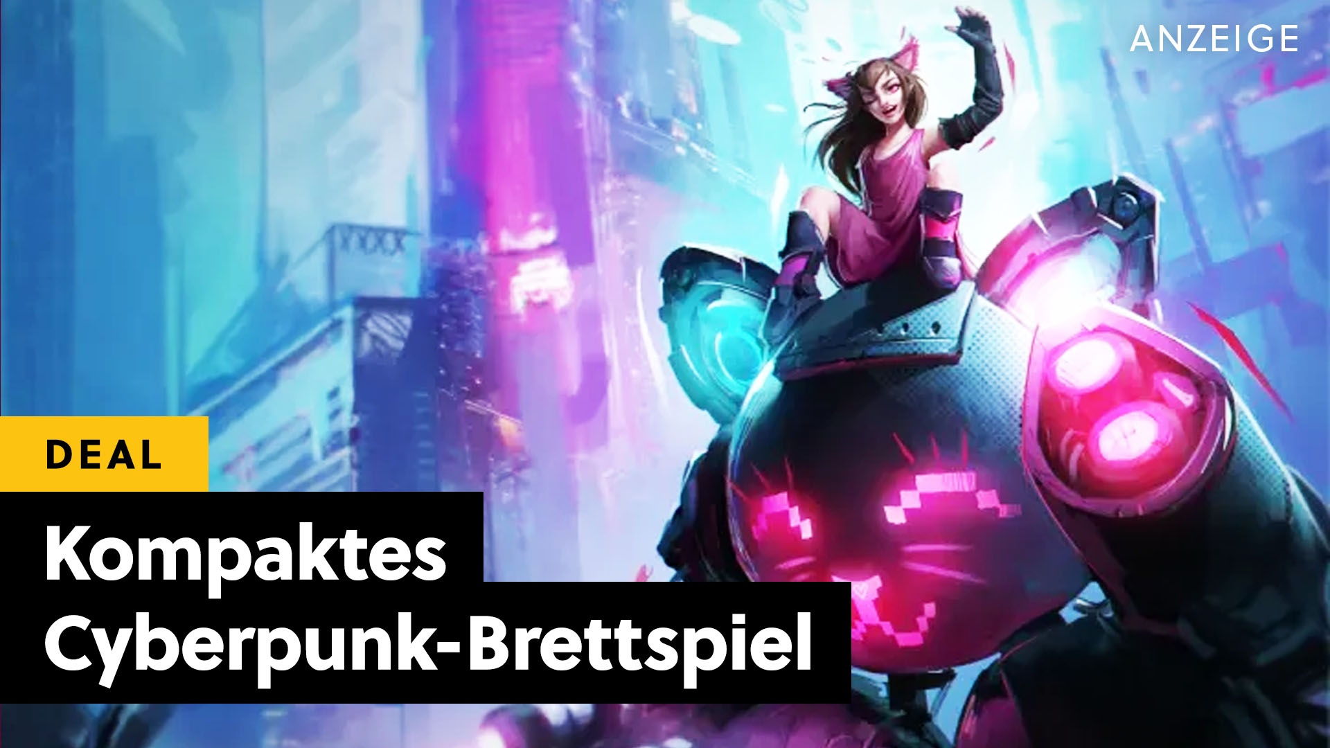 Deals: Cyberpunk-Brettspiel - Kickstarter-Erfolg jetzt auf Amazon schnappen [Anzeige]
