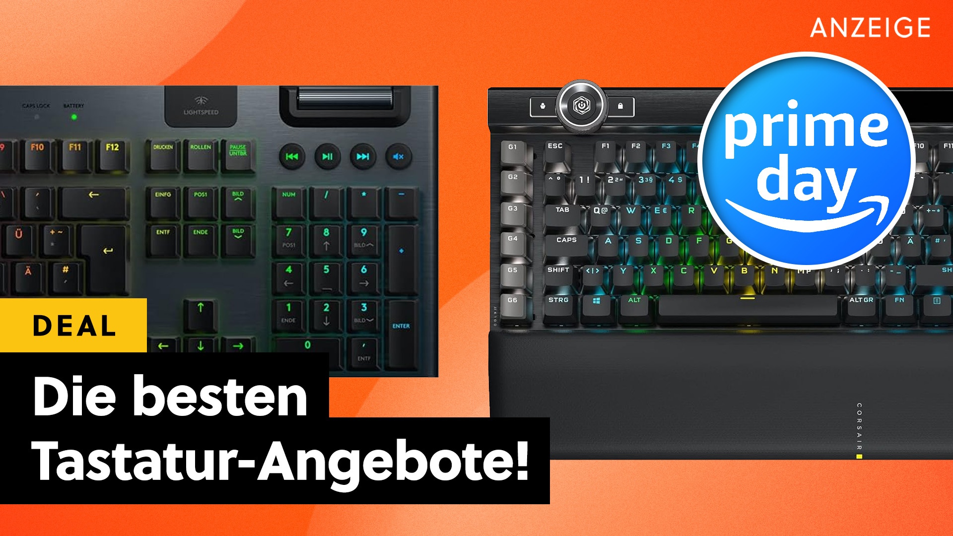 Meine TastaturEmpfehlungen für den Amazon Prime Day 2024 Diese