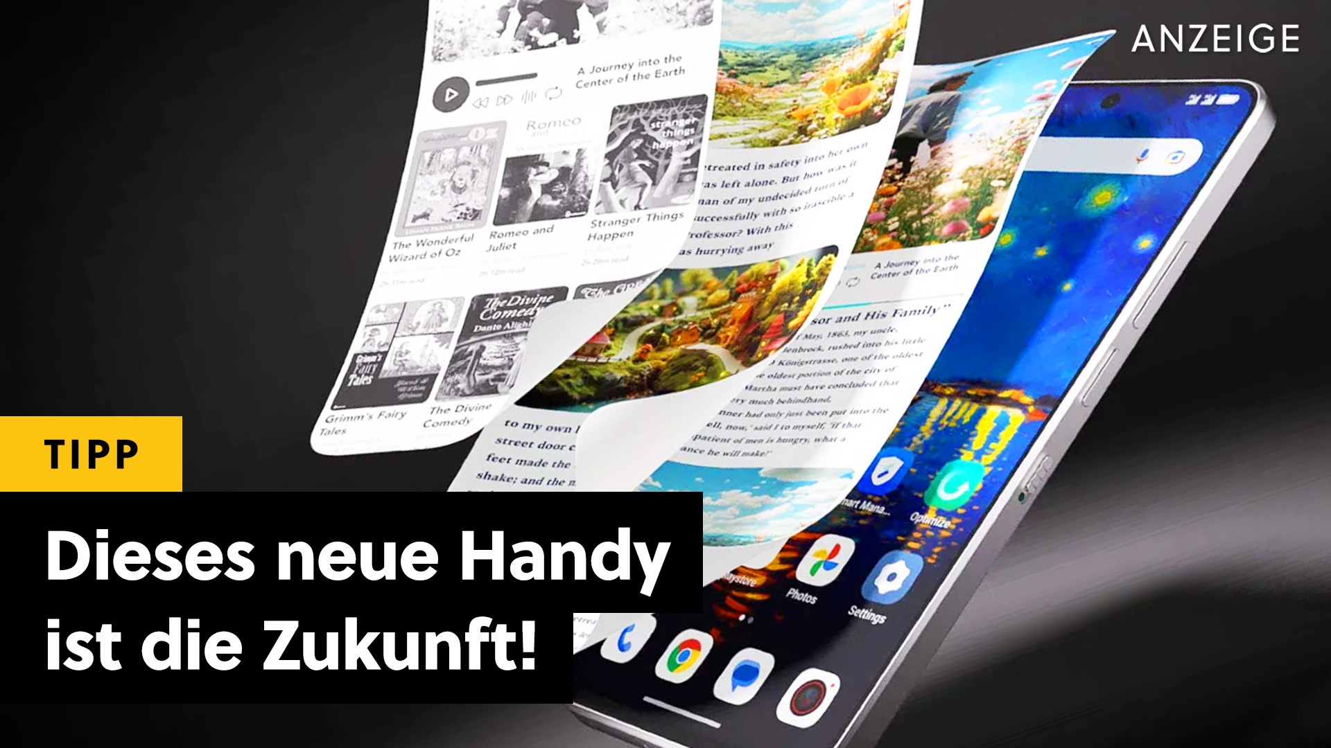 Neue Art von Display - Ist das die Zukunft bei Smartphones? DAS ist mal was anderes! [Anzeige]