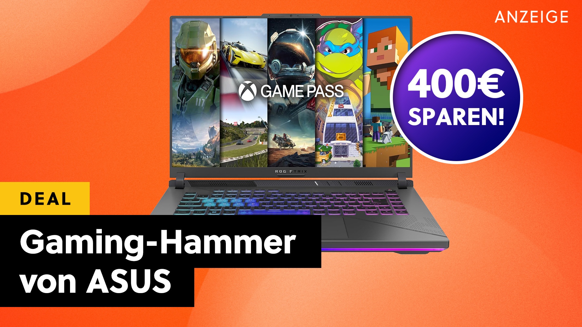 Powerhouse von ASUS mit Nvidia RTX 4070 und Intel Core i9: Amazon verpasst dem Gaming-Laptop einen Spitzenpreis!