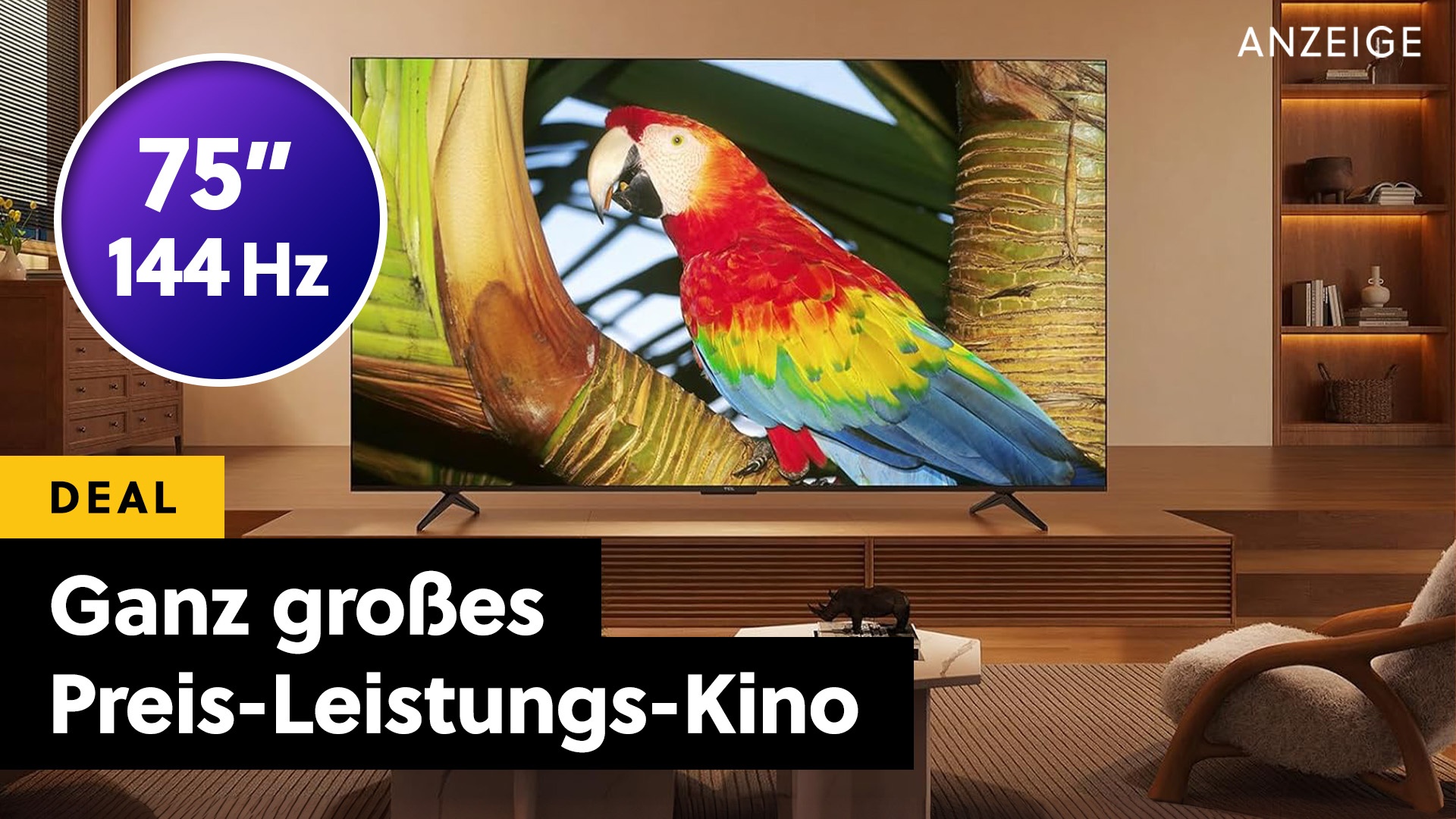 Brandneuer 75 Zoll QLED-TV über 30% günstiger: Diesen 4K-Fernseher empfehle ich für sein Preis-Leistungs-Verhältnis