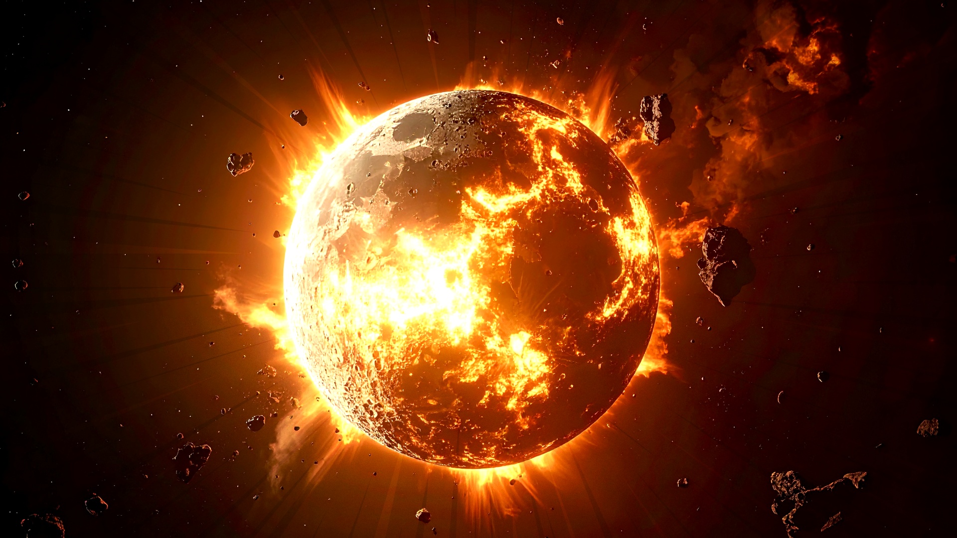 Wissenschaft - Sind Erde und Mond Zwillinge? Isotopen-Rätsel stellen gängige Theorien zur Mondentstehung infrage – die Alternativen