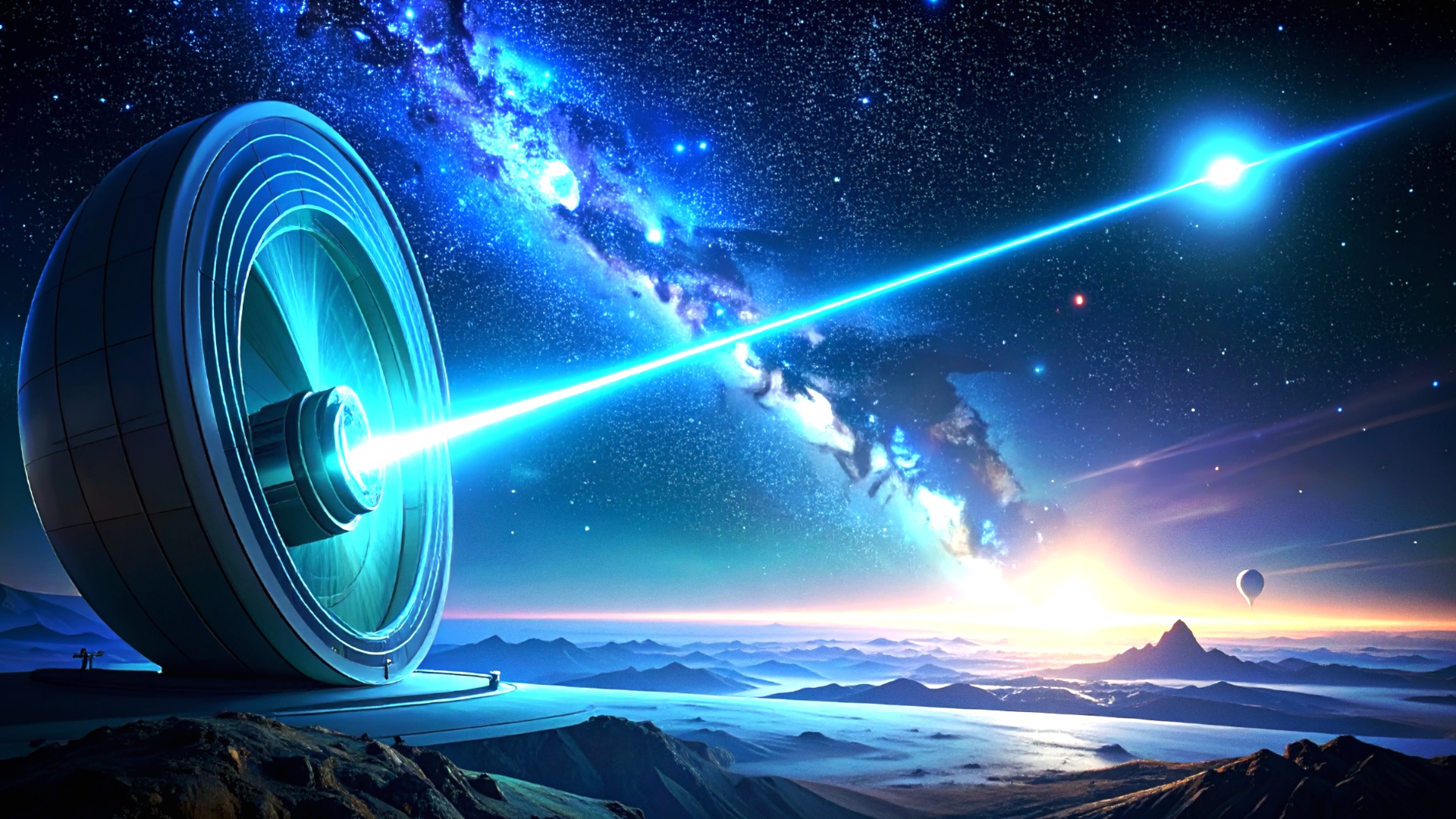 News: Wissenschaft - Kommunizieren wir eines Tages über eine riesige Kanone mit Aliens? Neutrinos könnten es möglich machen