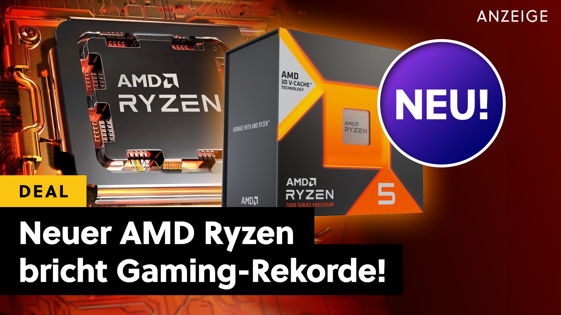 AMD Ryzen CPUs erobern den Gaming-Markt im Alleingang: Eine neue, viel günstigere X3D-CPU bricht gerade Rekorde!