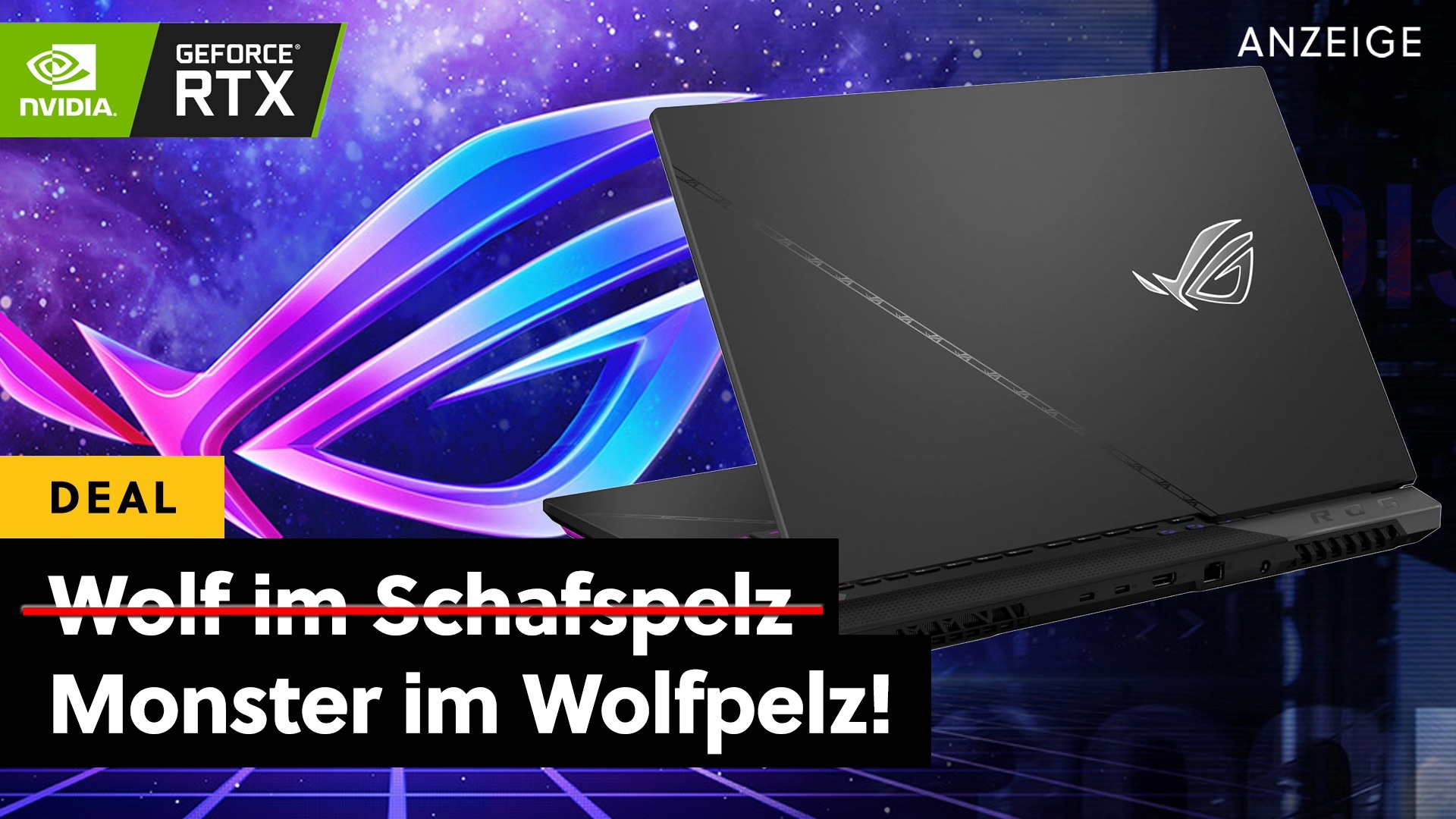 Dieser brachiale Gaming-Laptop von ASUS zeigt sogar eurem PC wo’s langgeht – und jetzt ist er satte 800€ reduziert!