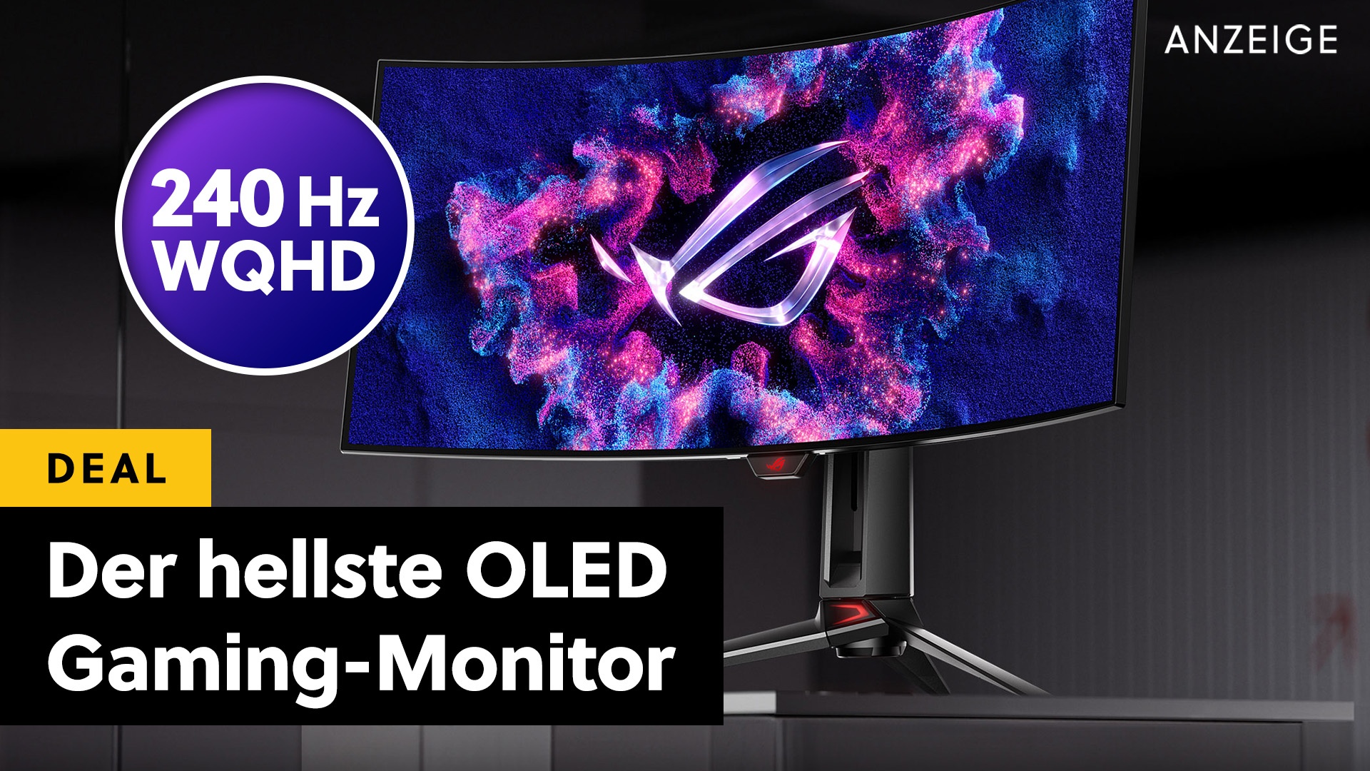 Der hellste Ultrawide OLED Gaming-Monitor macht wegen einer einzigartigen Funktion auch ohne 1.000€-Grafikkarte Spaß