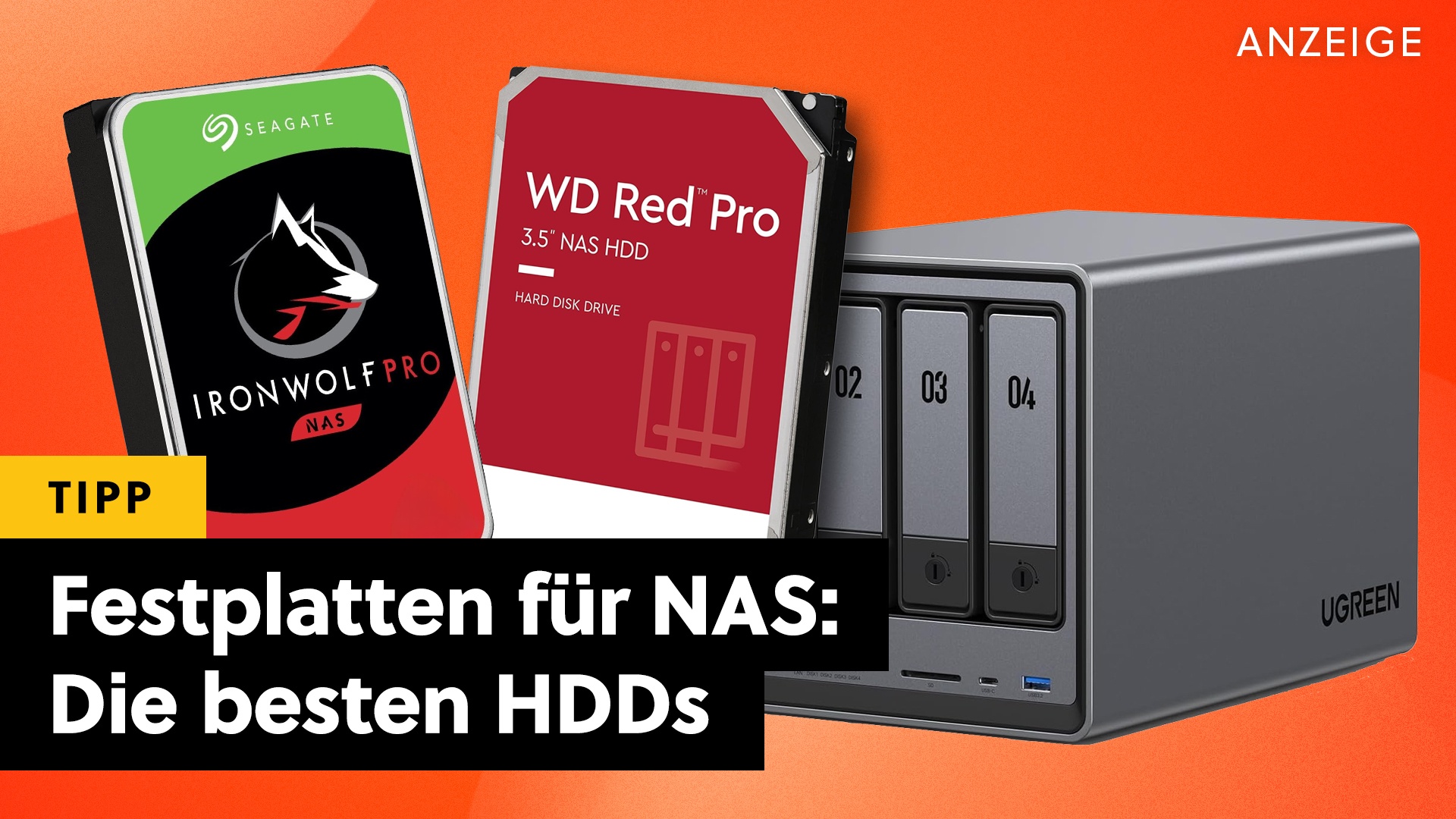 OneDrive, iCloud & Co. können einpacken: Mit gigantischen 22TB Festplatten und einem NAS baut ihr eure eigene Cloud!
