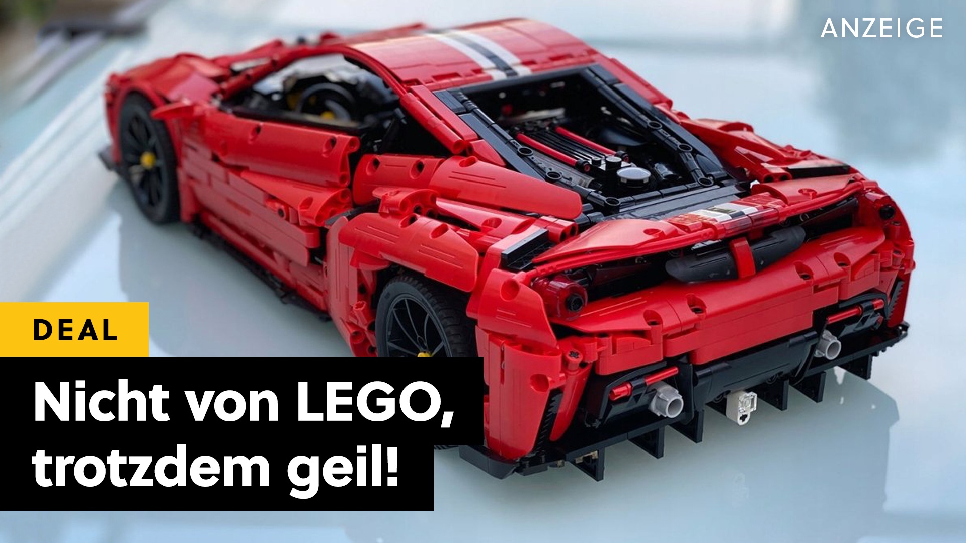 720 PS stark, eine halbe Million € teuer und wunderschön: Ein Stück italienische Auto-Geschichte aus 3.300 Teilen