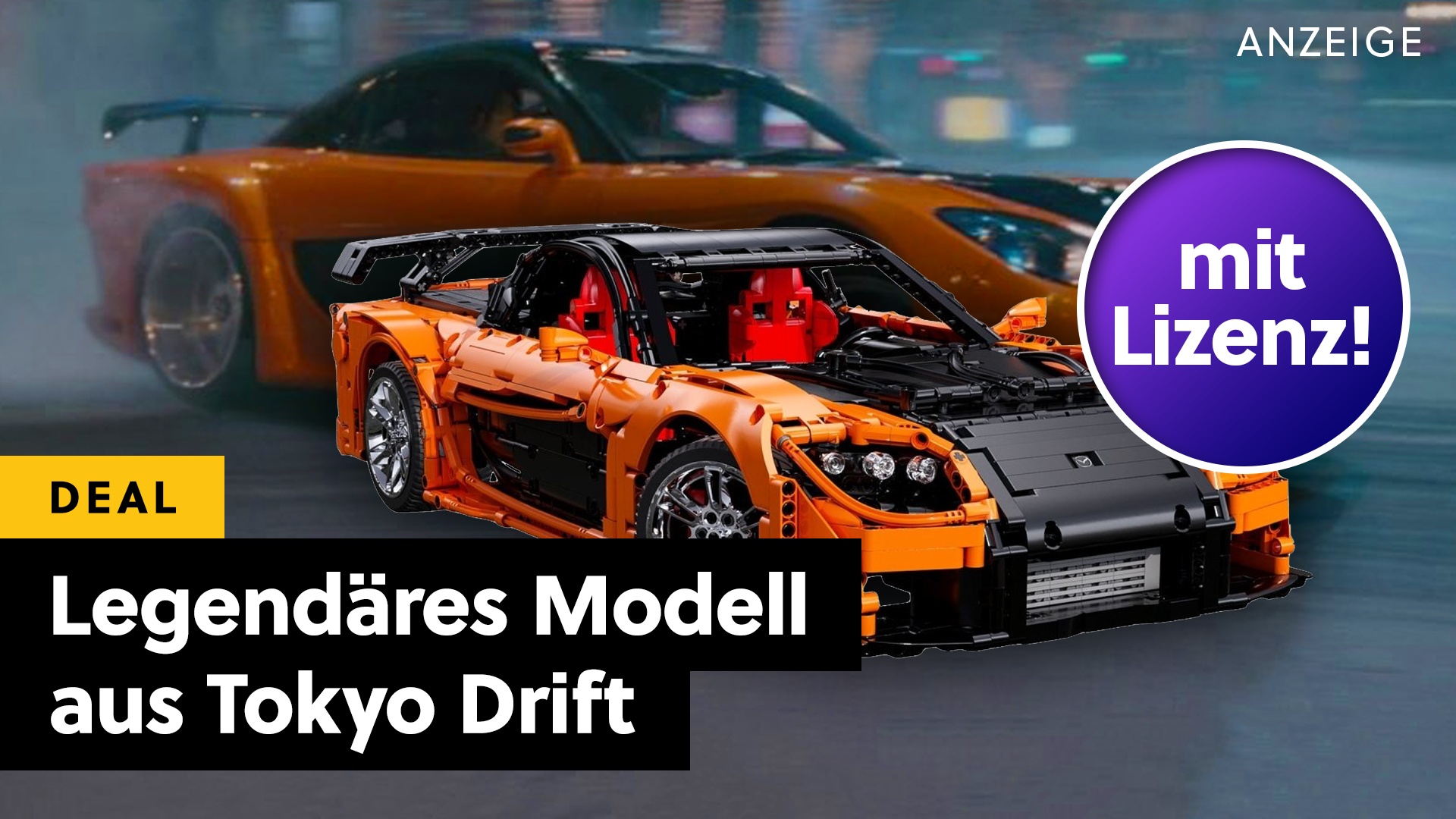 Deals: Drift King - LEGO schläft, während solche Lizenz-Modelle den Markt umkrempeln! [Anzeige]