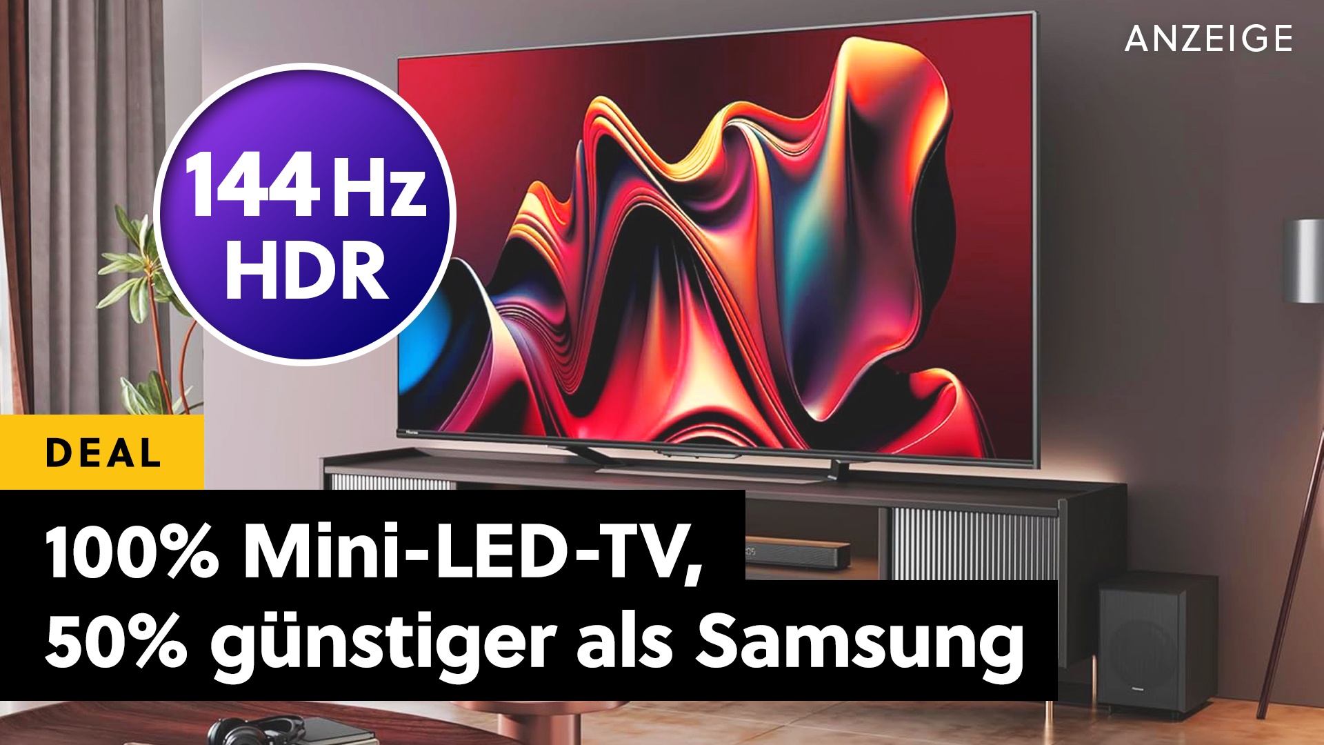 Samsung QLED-Fernseher haben ausgedient? Dieser 4K Mini-LED-TV ist meine Empfehlung – und er kostet nur halb so viel!