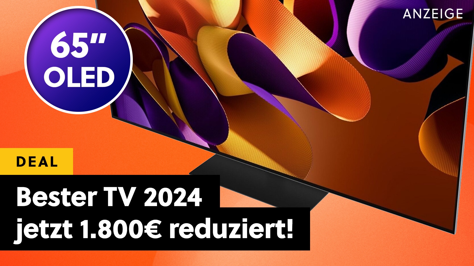 LG OLED G4: 65 Zoll Flaggschiff-TV von LG jetzt Rekord-günstig bei Amazon – für mich der beste Fernseher des Jahres!