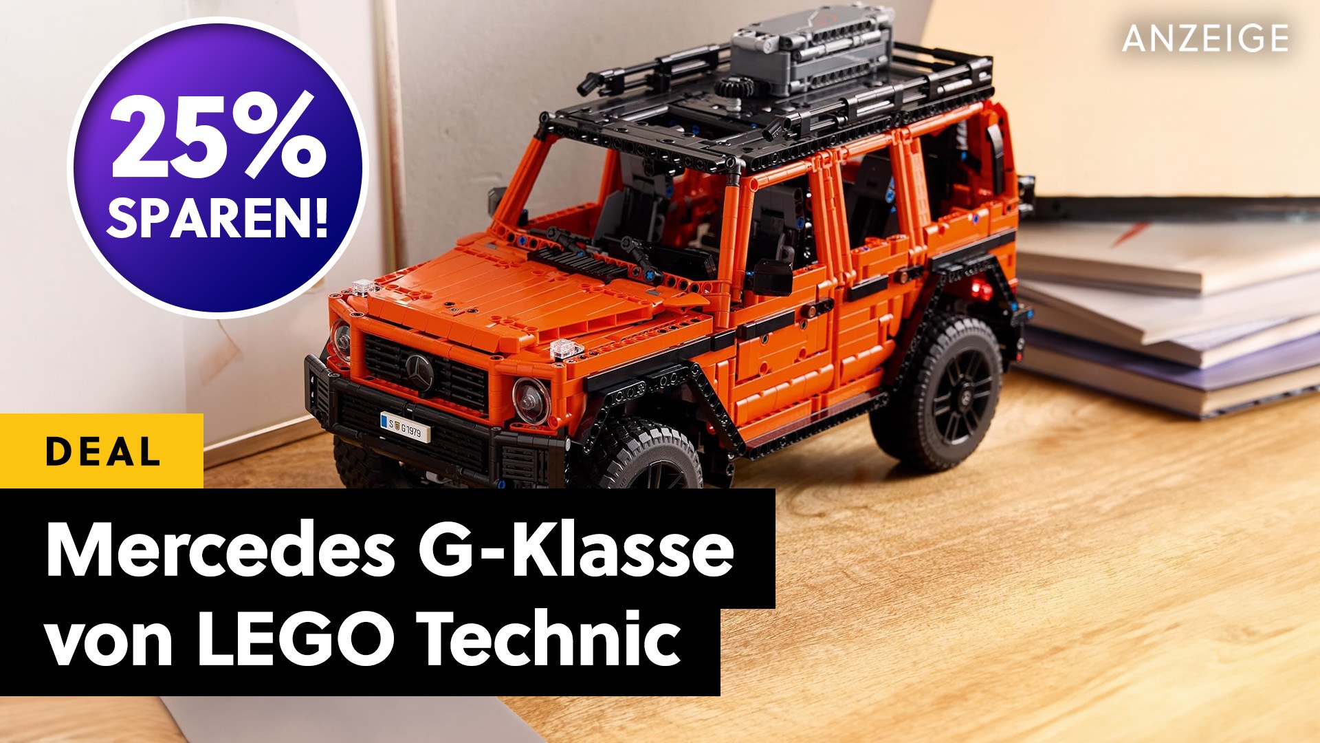 Den legendärsten deutschen Geländewagen gibt’s endlich aus LEGO Technic – Dieses Modell des Mercedes G 500 ist genial!